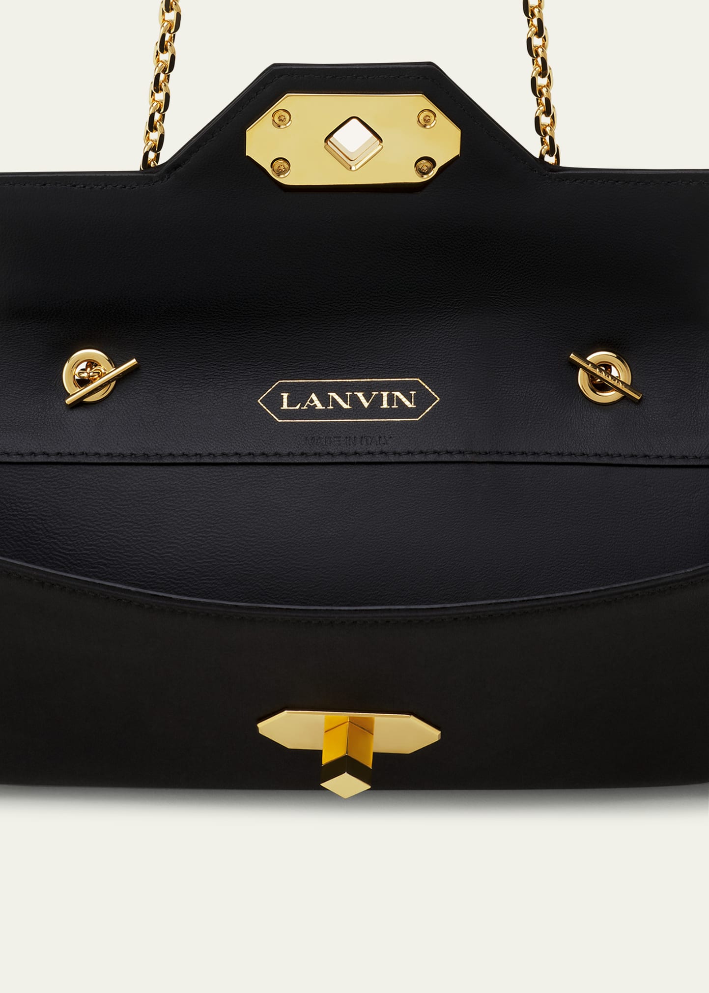 Lanvin Silk Flap Evening Clutch - Bergdorf Goodman