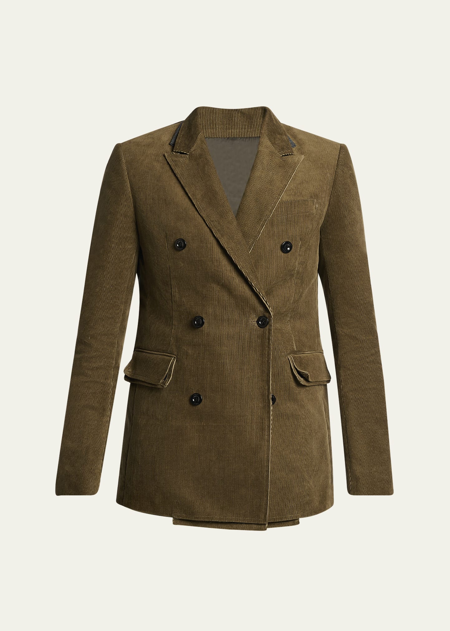 SACAI Men's Corduroy Double-Breasted Jacket - Bergdorf Goodman