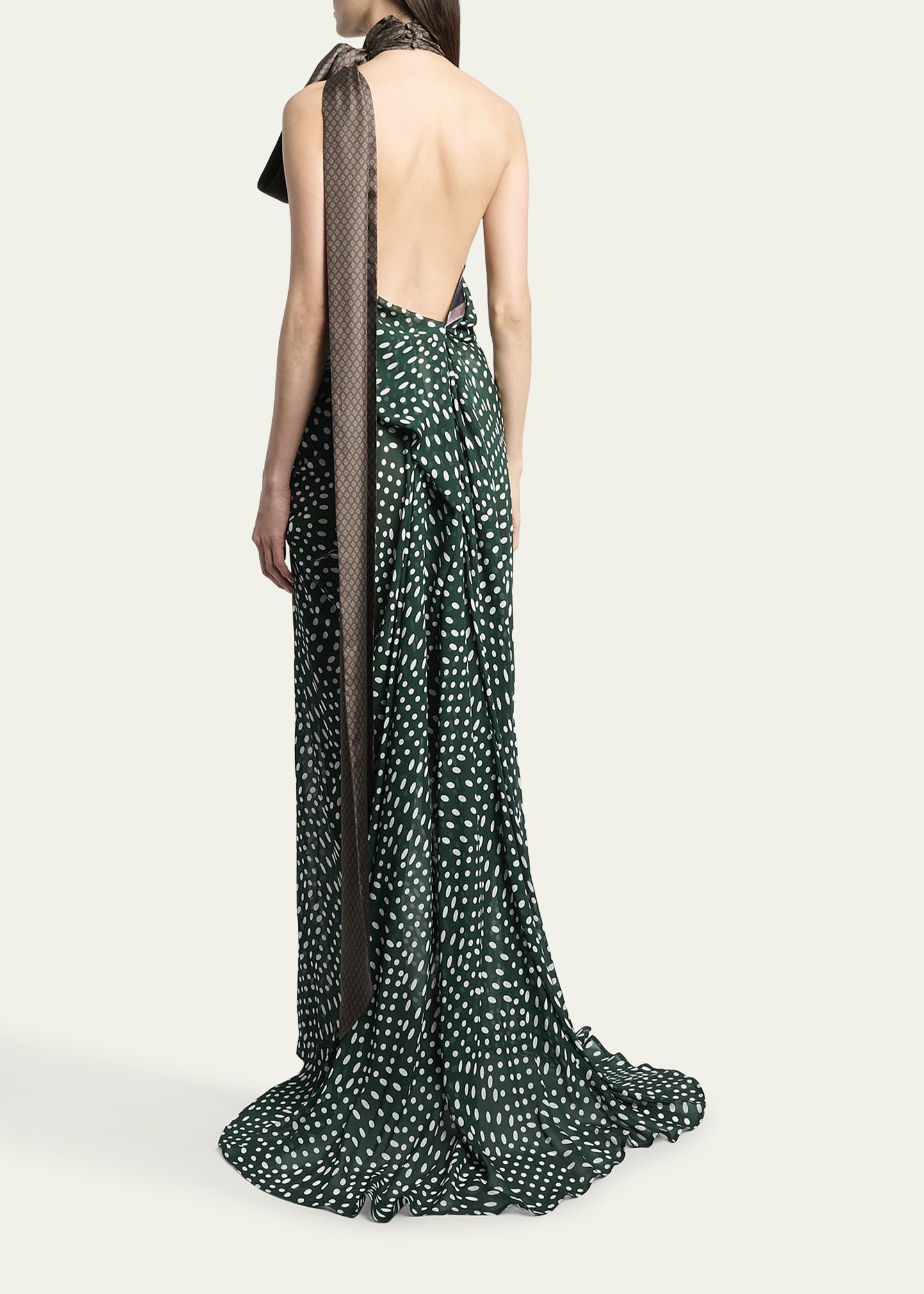 dries van noten green dress Dries Van Noten Delicks Dress Green
