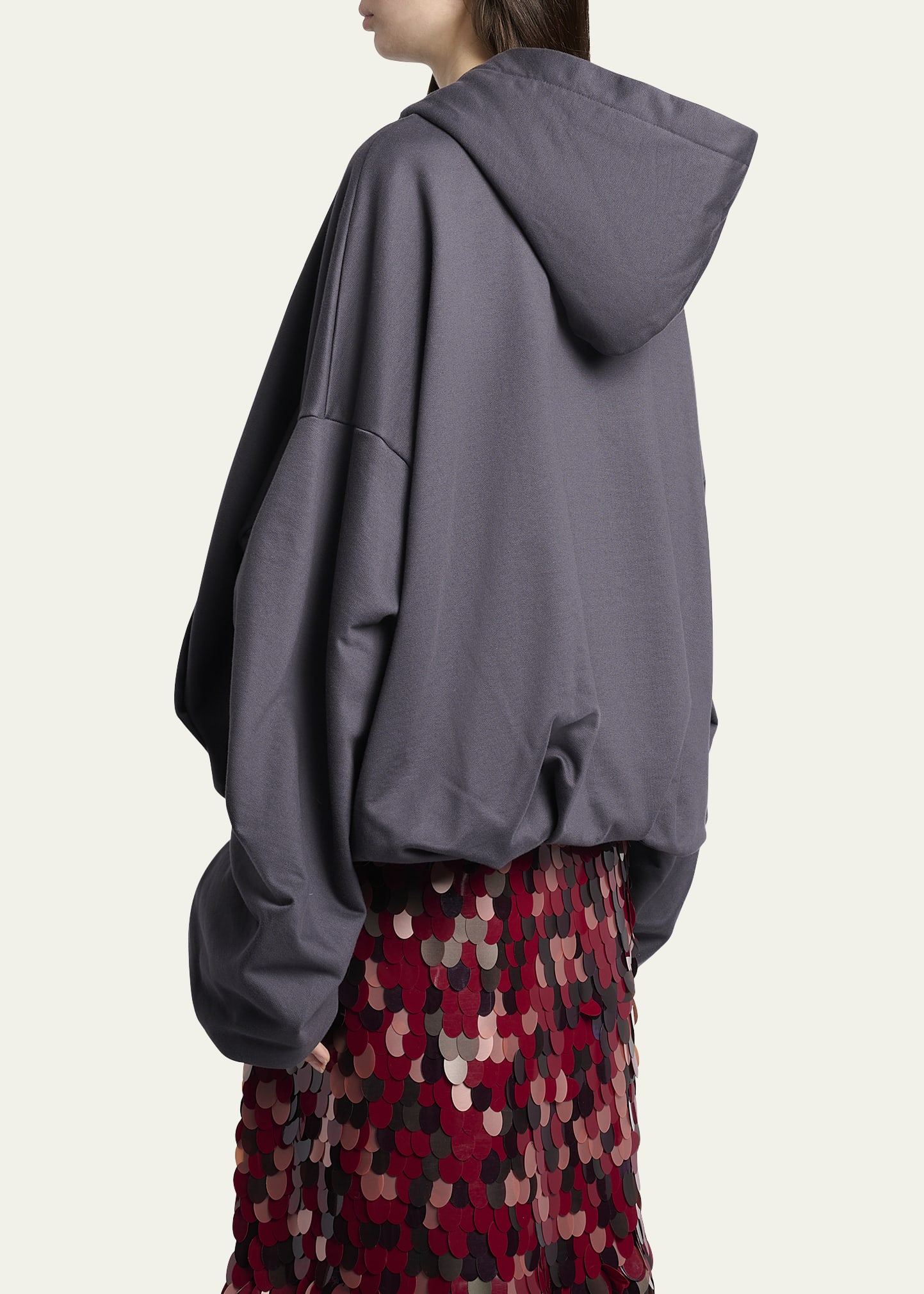 Dries Van Noten Hannett Oversized Hooded Sweatshirt - Bergdorf Goodman