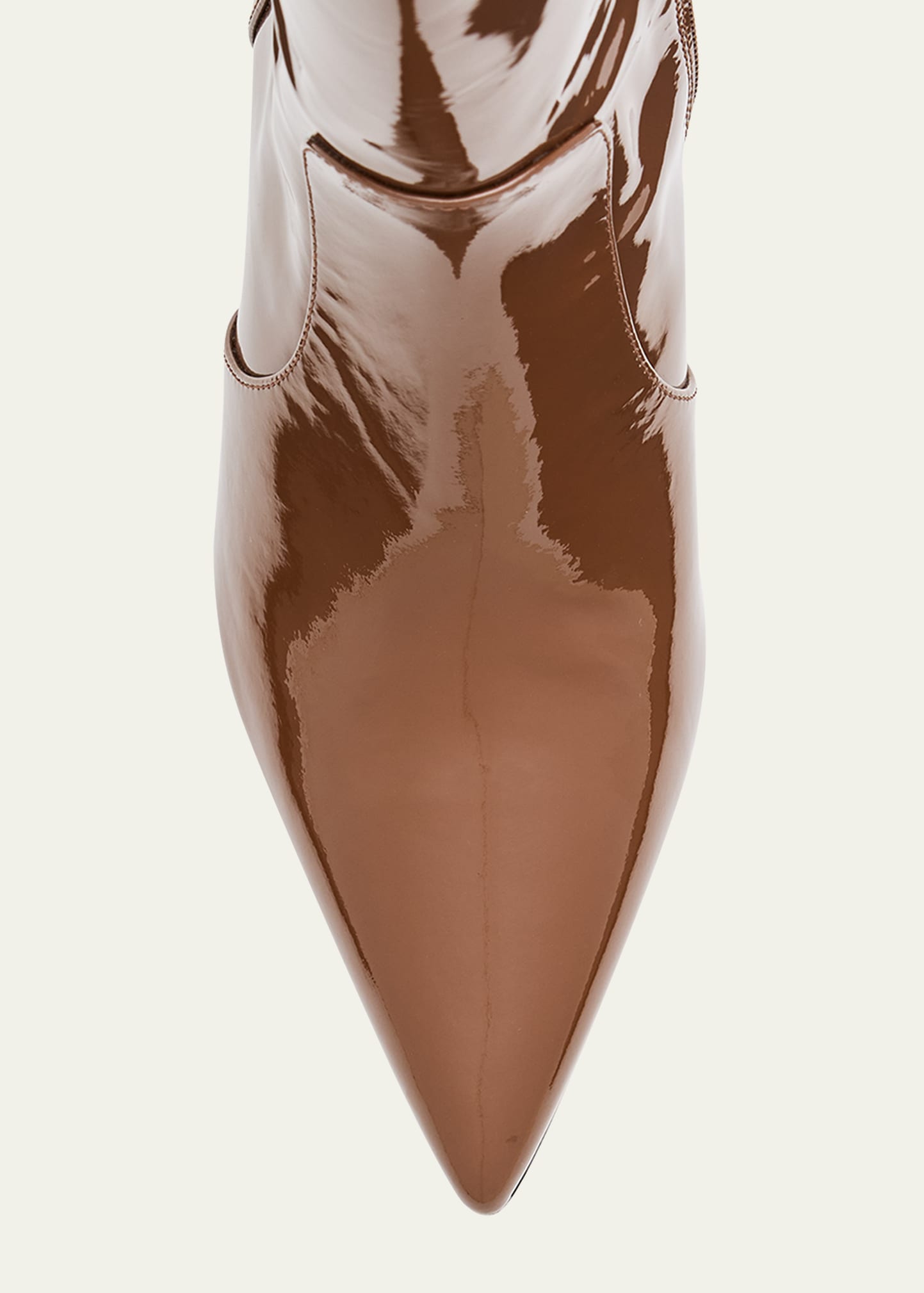 Stuart Weitzman 85mm Vinnie Patent Leather Knee-High Boots