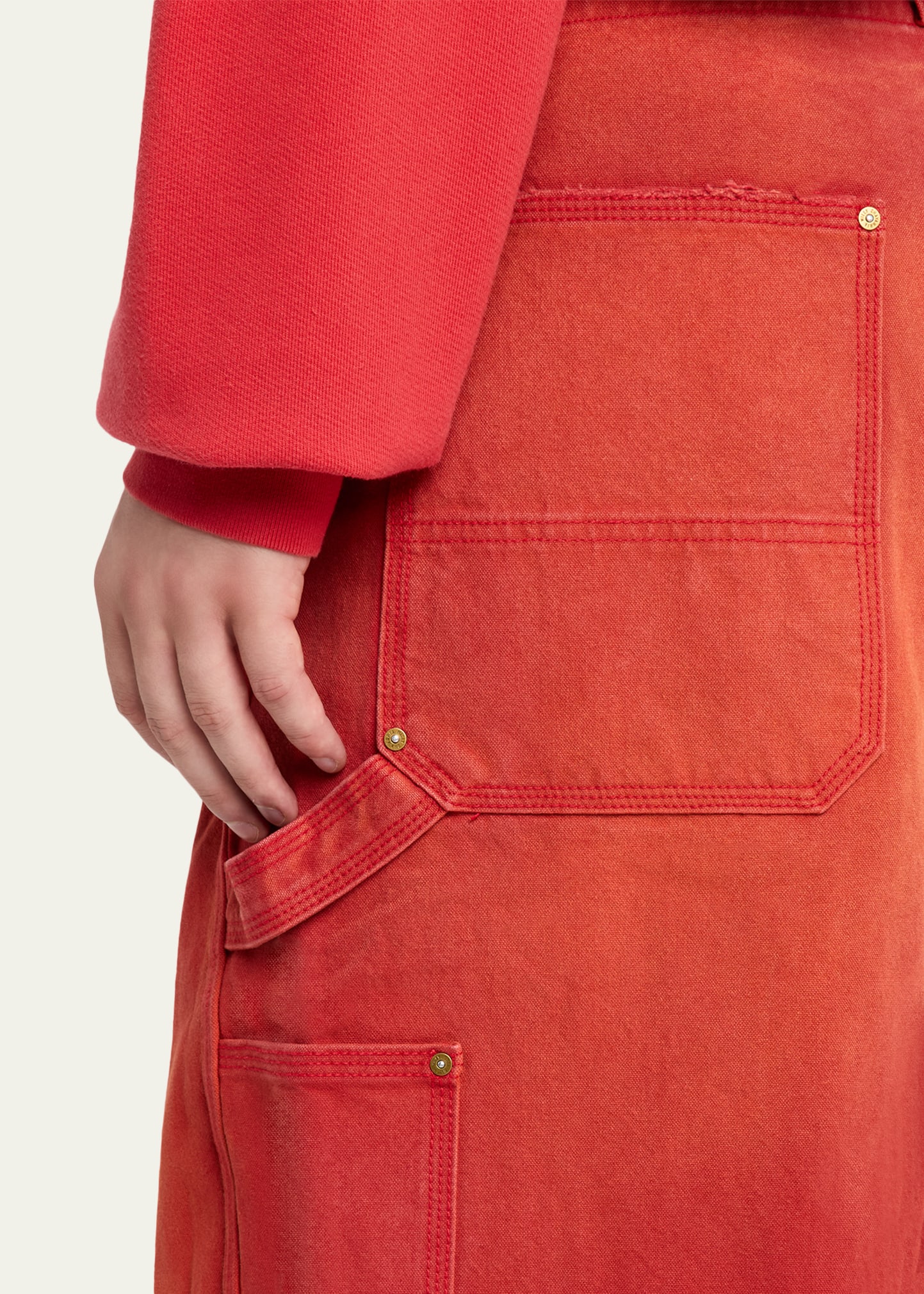 Willy Chavarria Men's Canvas Workwear Toluca Pants - Bergdorf Goodman