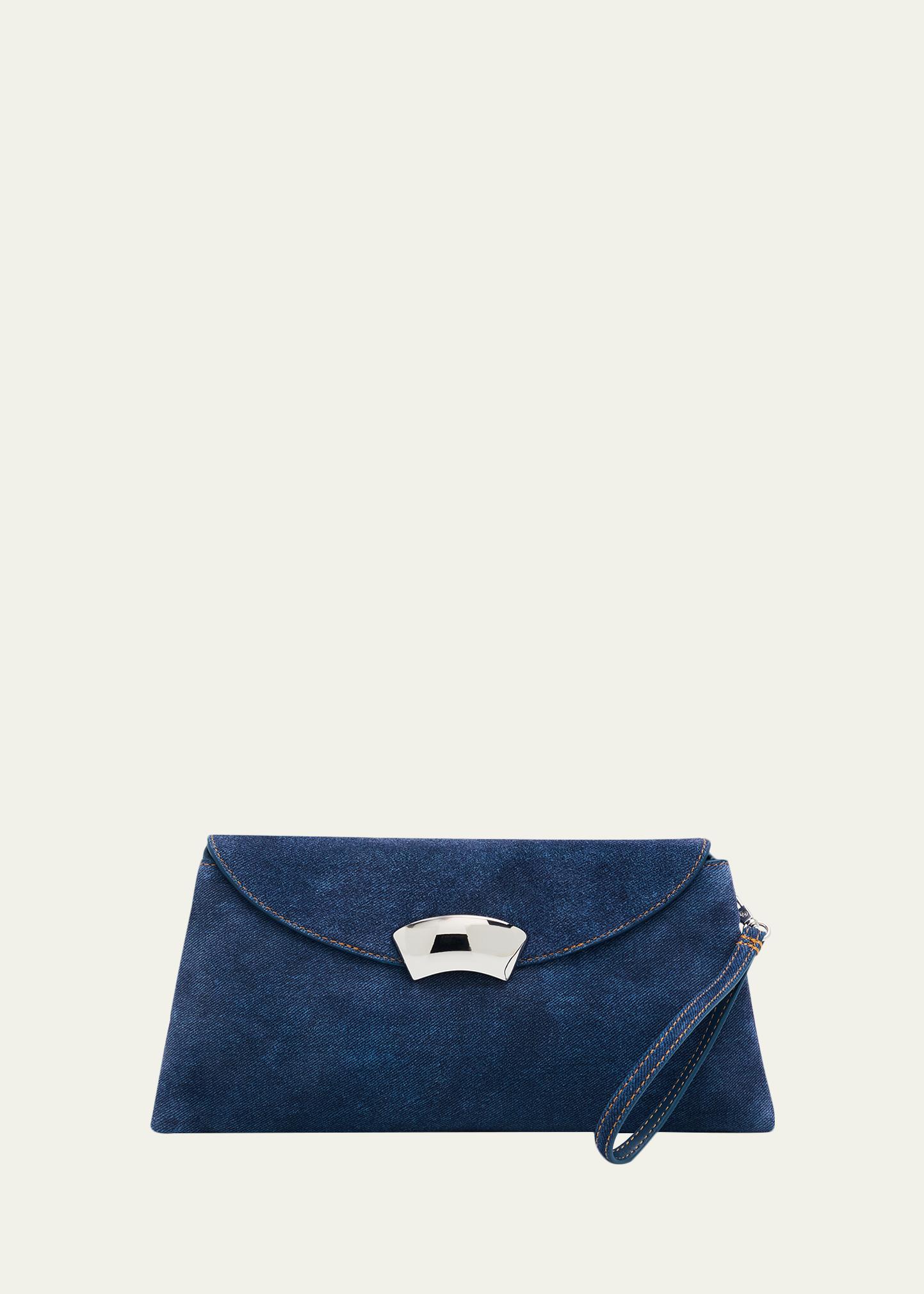 3.1 Phillip Lim ID Soft Dual Suede Clutch Bag - Bergdorf Goodman