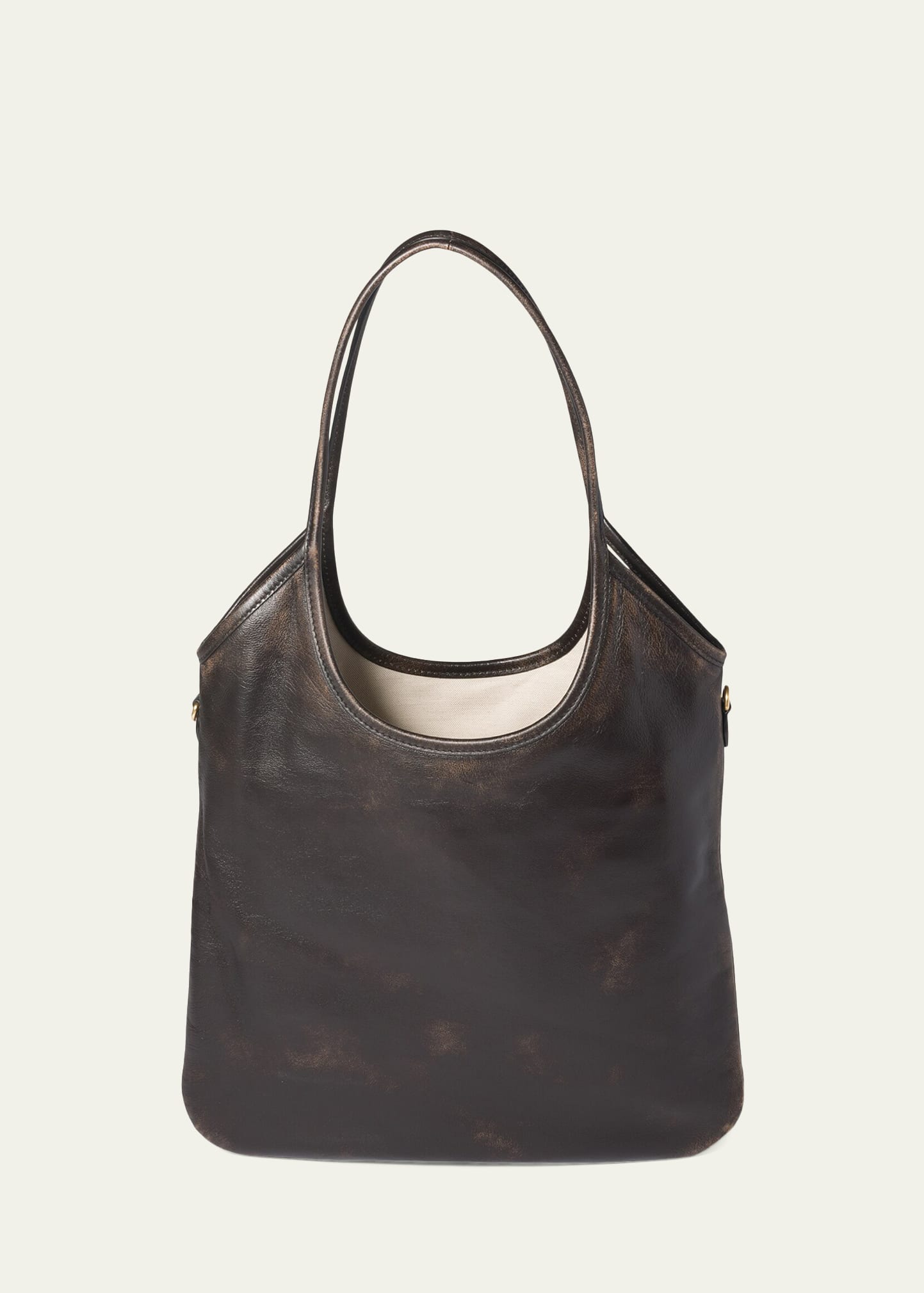 Miu Miu Ivy Aged Nappa Leather Tote Bag - Bergdorf Goodman