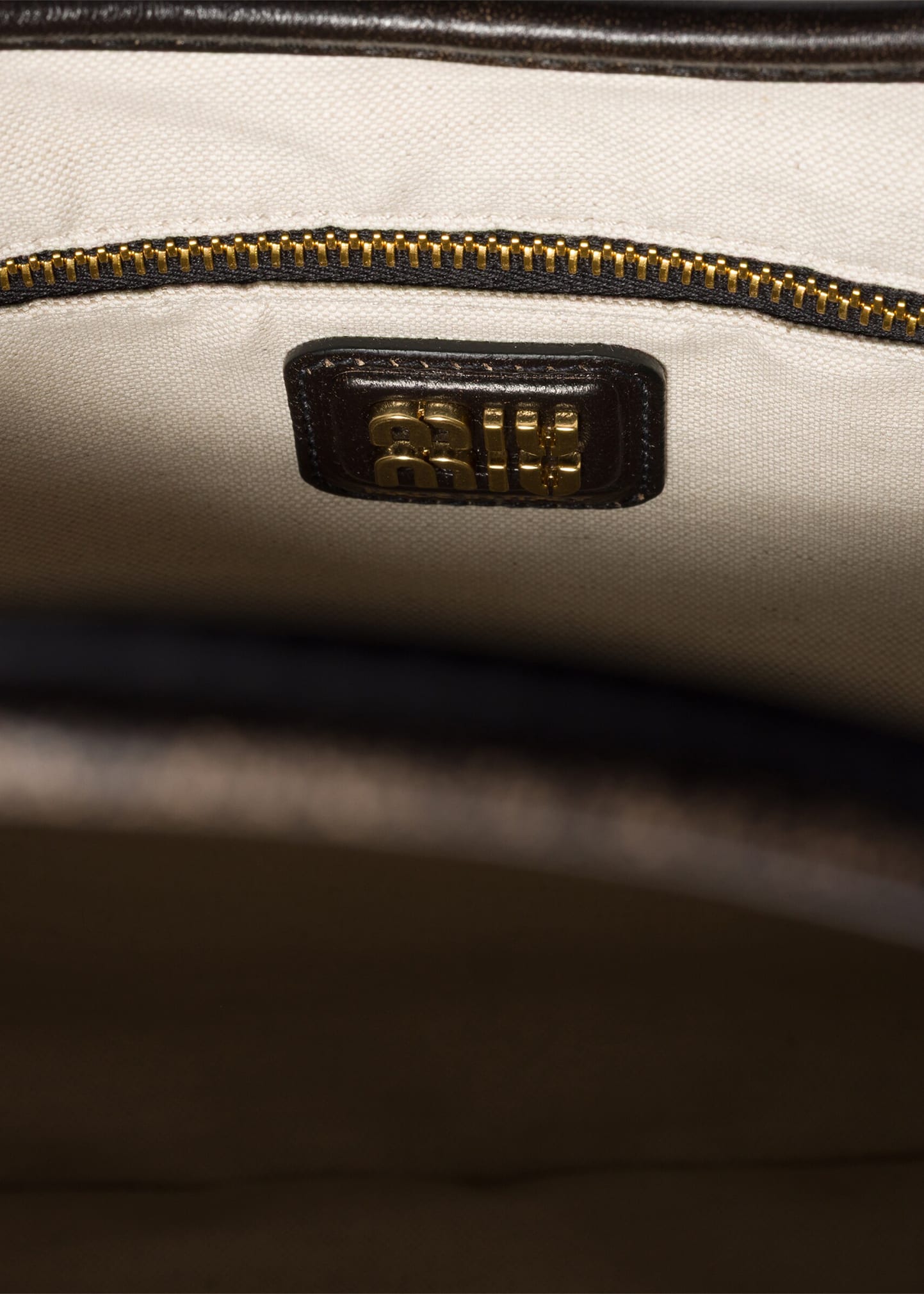 Miu Miu Ivy Aged Nappa Leather Tote Bag - Bergdorf Goodman