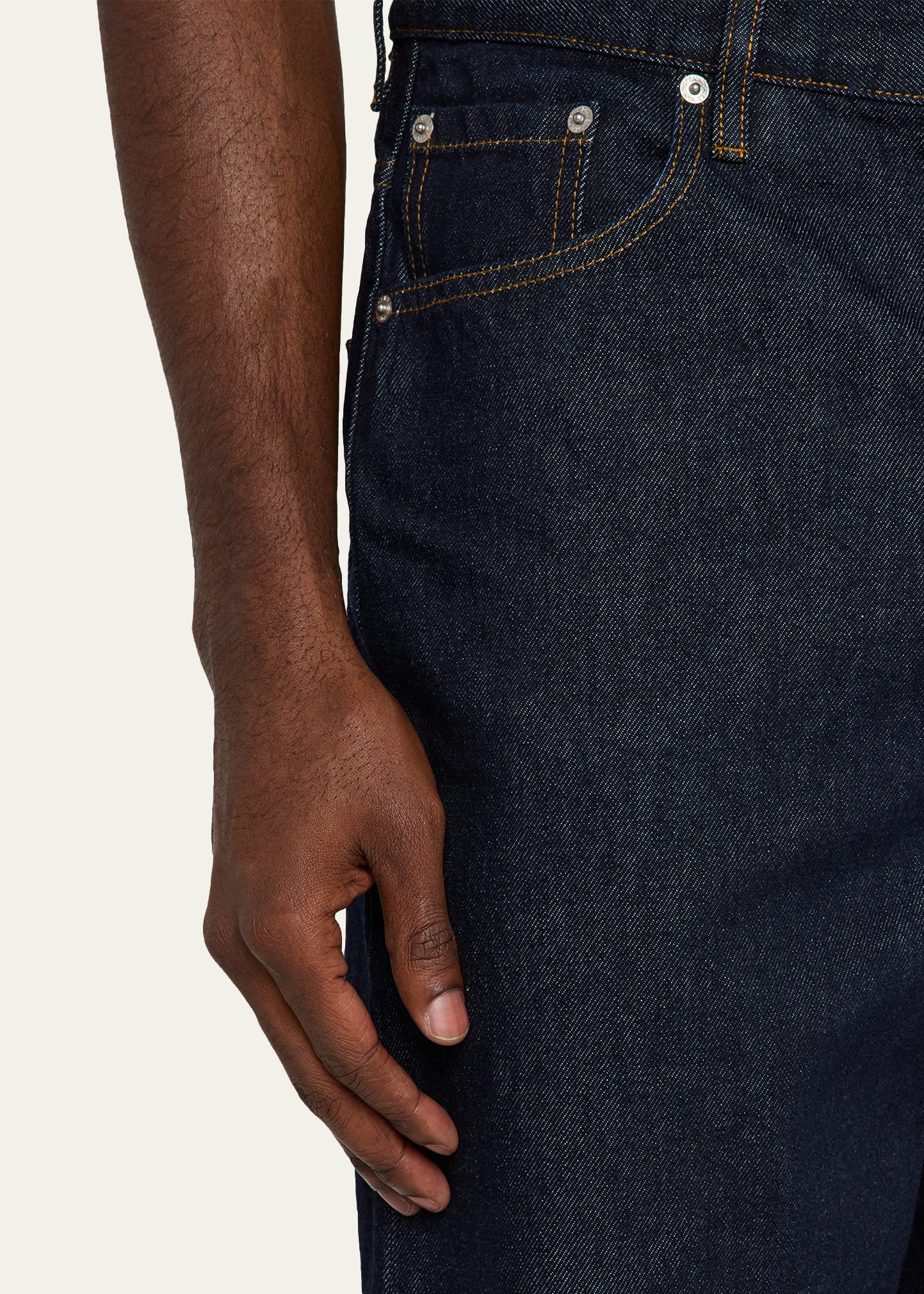パンツ DRIES VAN NOTEN Straight Denim Pants Dries Van Noten Men's Pine Straight Relaxed-Fit Jeans - Bergdorf