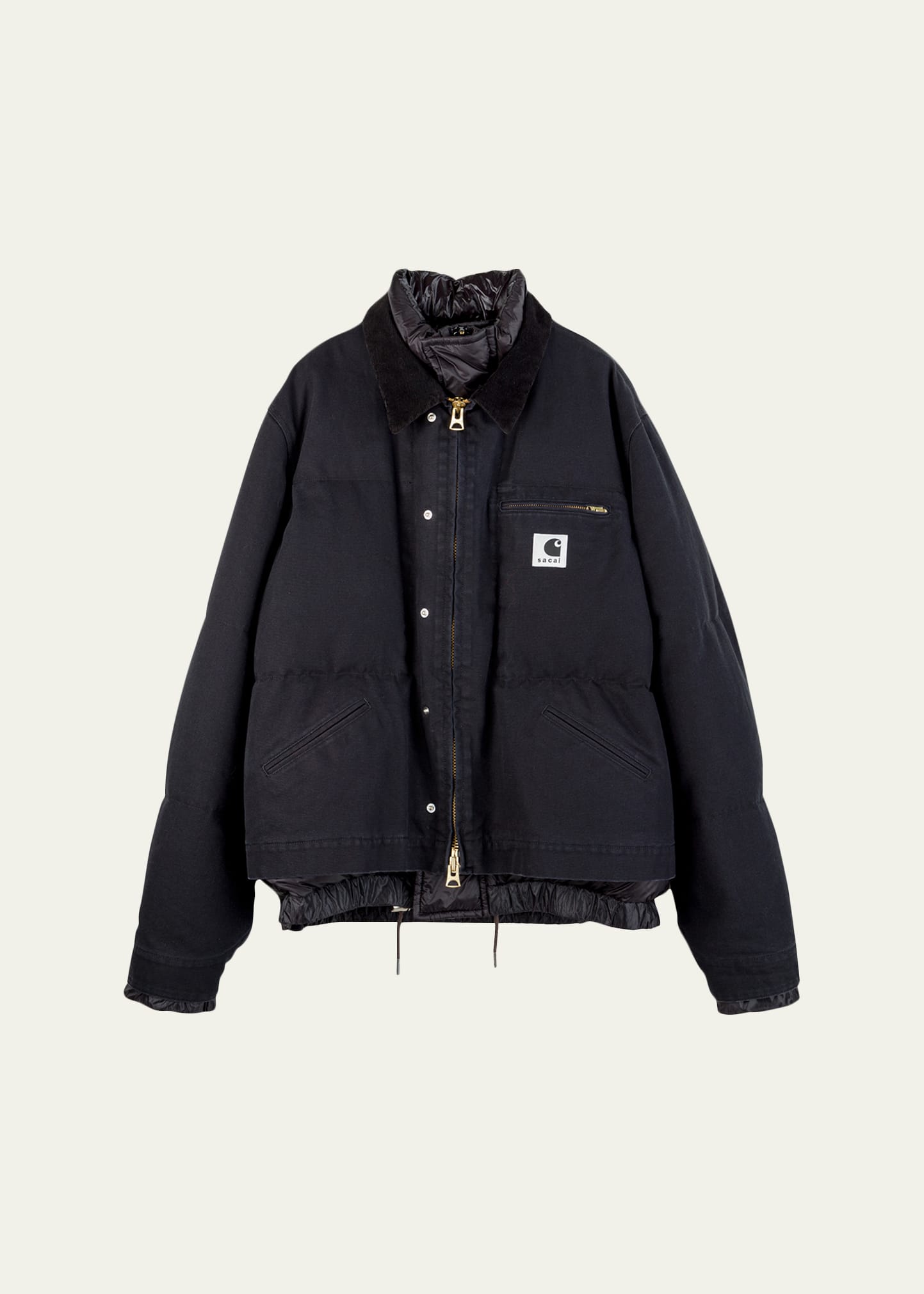 SACAI x CARHARTT WIP Men's Washed Duck Puffer Jacket - Bergdorf