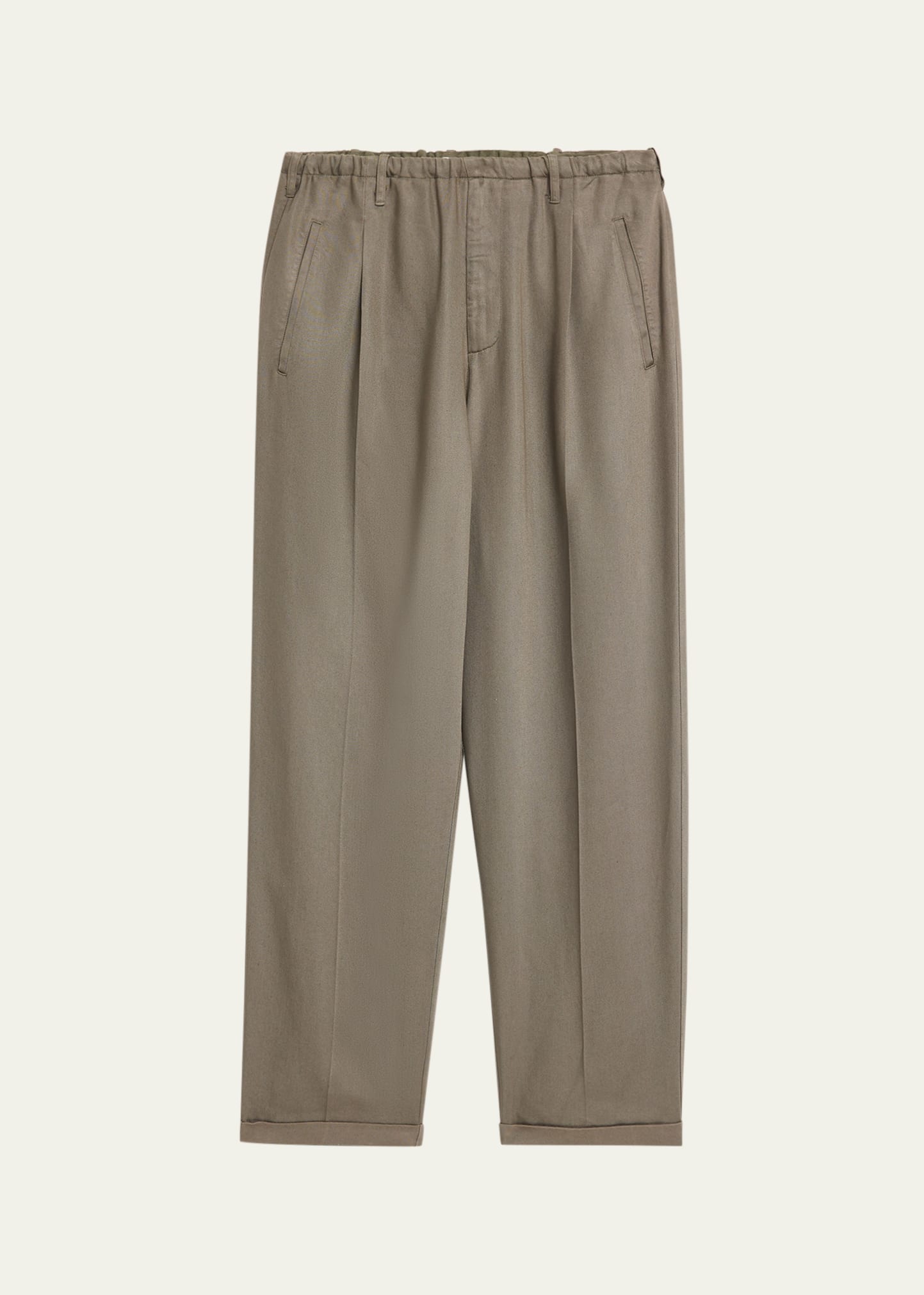Magliano Men's Lyocell Peoples Pleated Wide-Leg Pants - Bergdorf