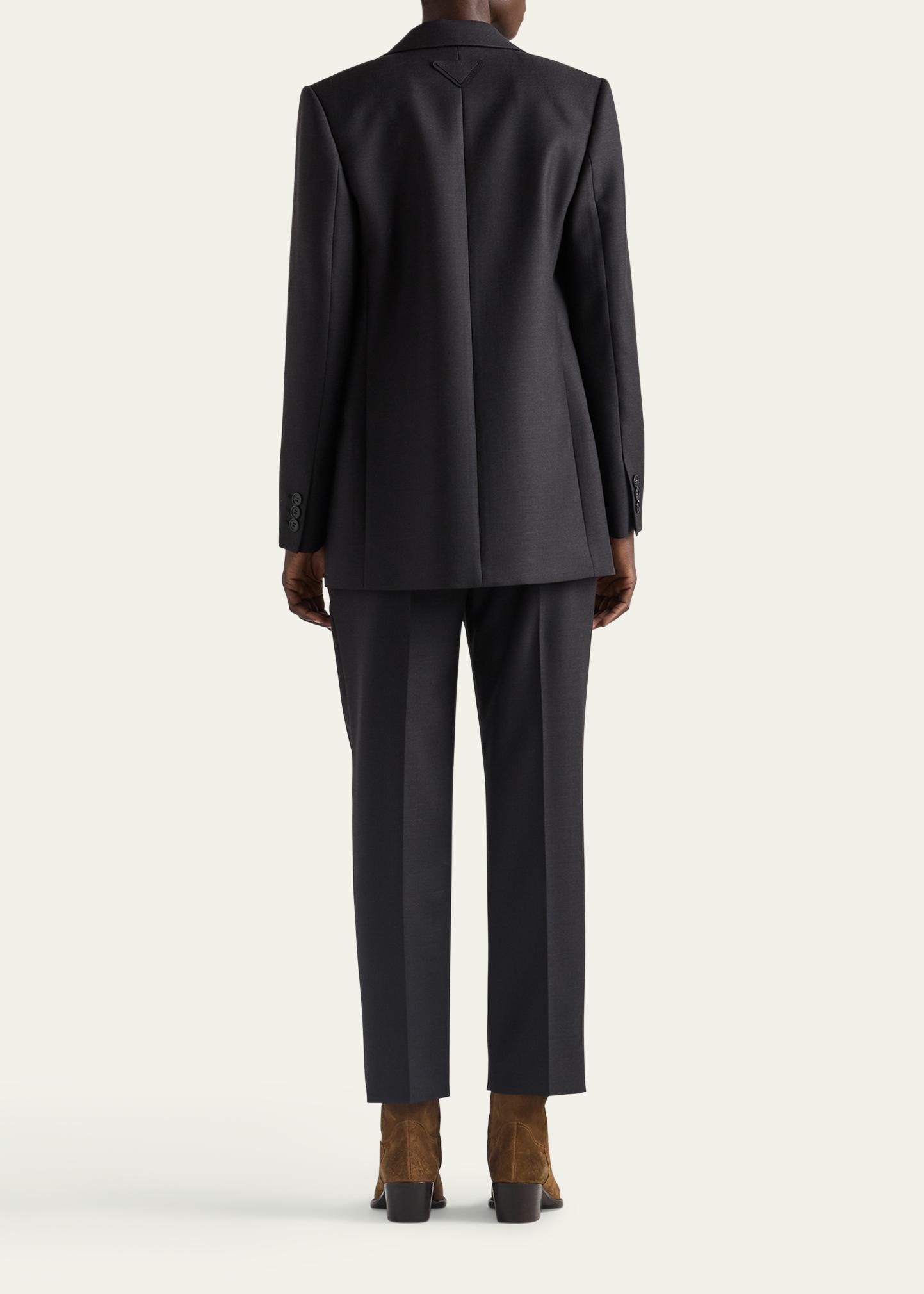 Prada Wool Gabardine Single-Breasted Blazer - Bergdorf Goodman