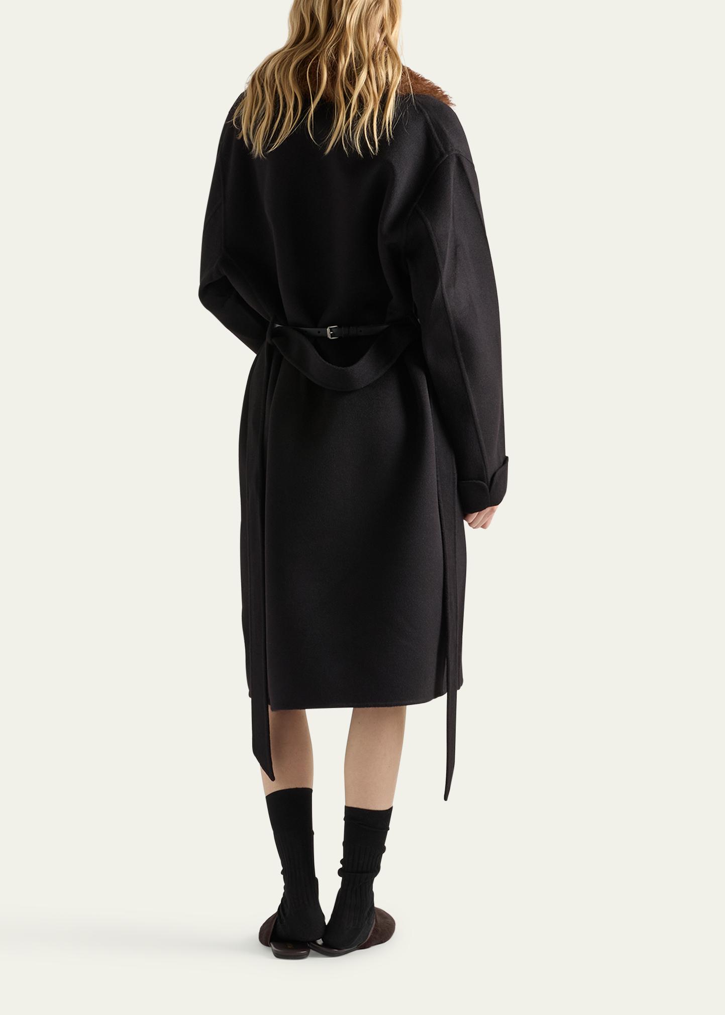 Prada Cashmere Long Wrap Coat - Bergdorf Goodman