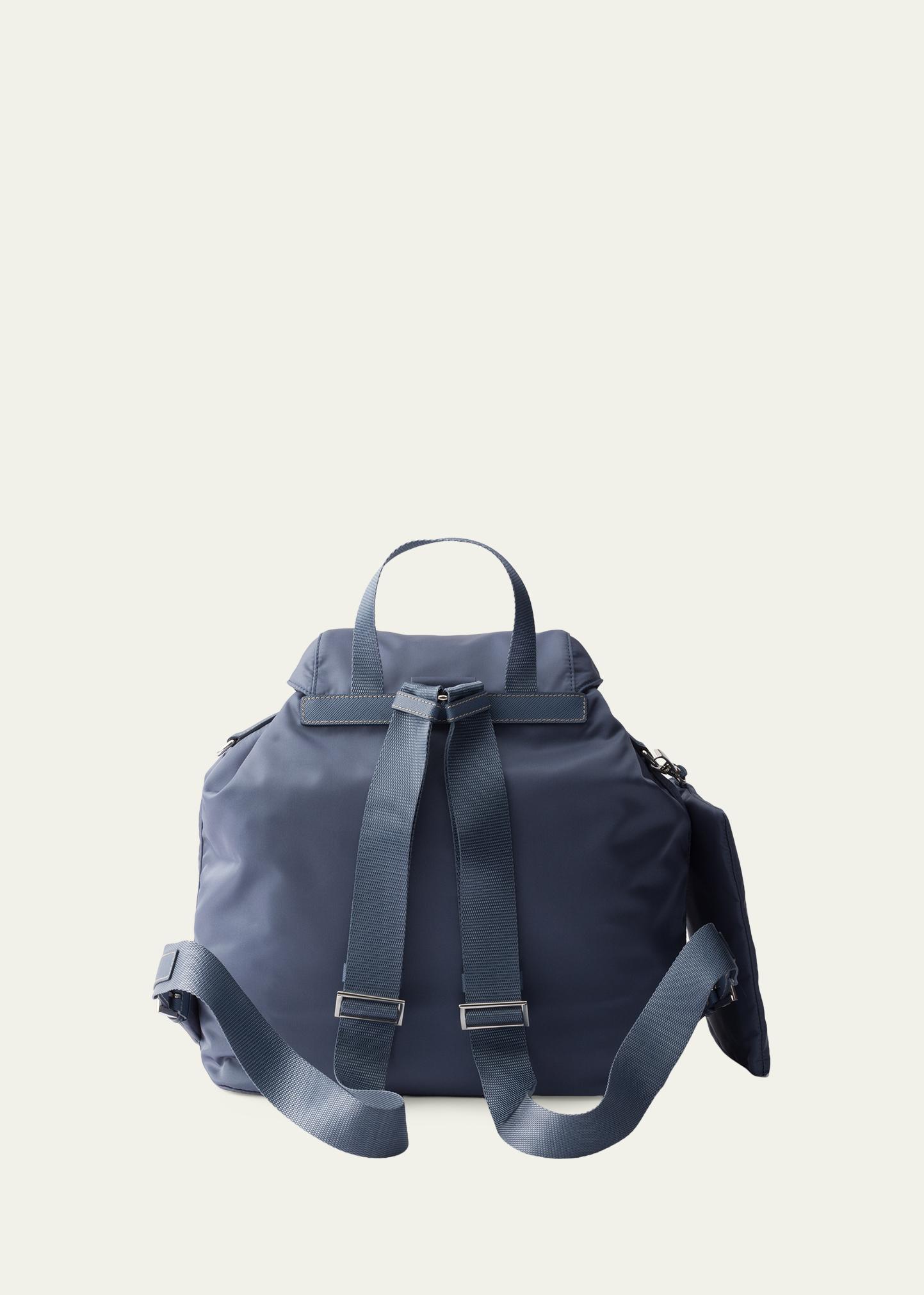Prada Vela Leather-Trim Re-Nylon Backpack - Bergdorf Goodman