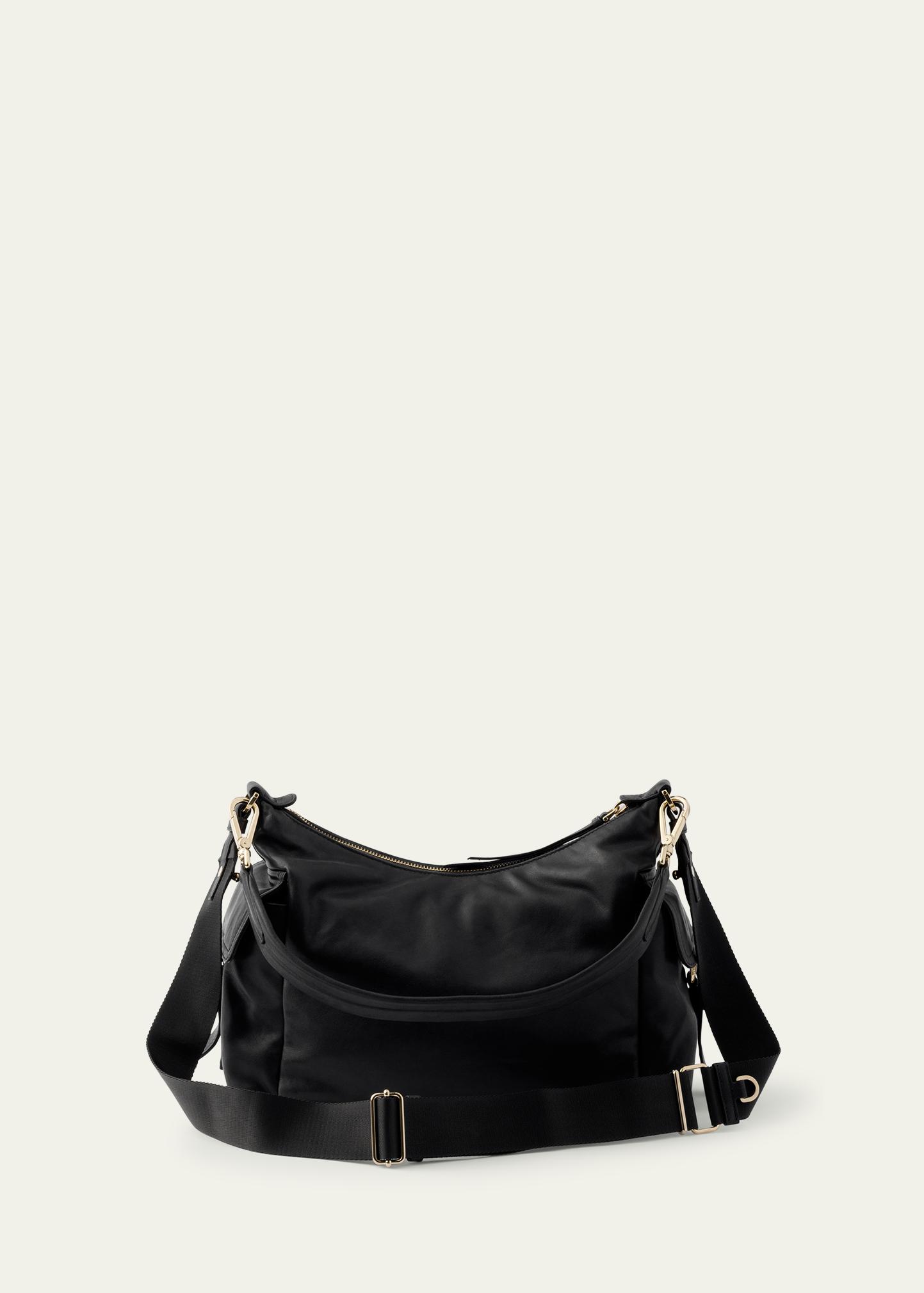 Prada Soft Nappa Leather Shoulder Bag - Bergdorf Goodman