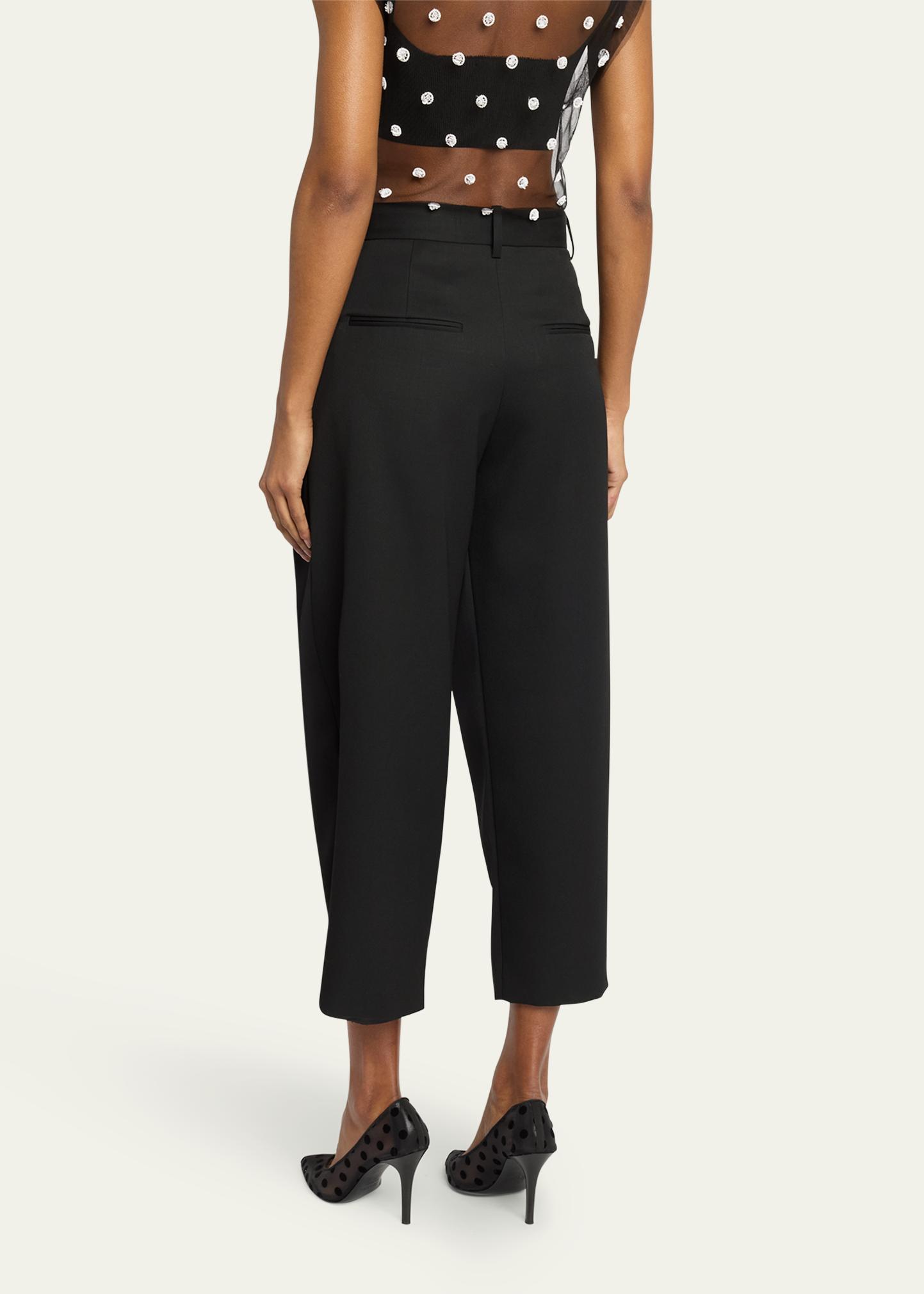 Isabel Marant Janice Pleated Wool Pants - Bergdorf Goodman