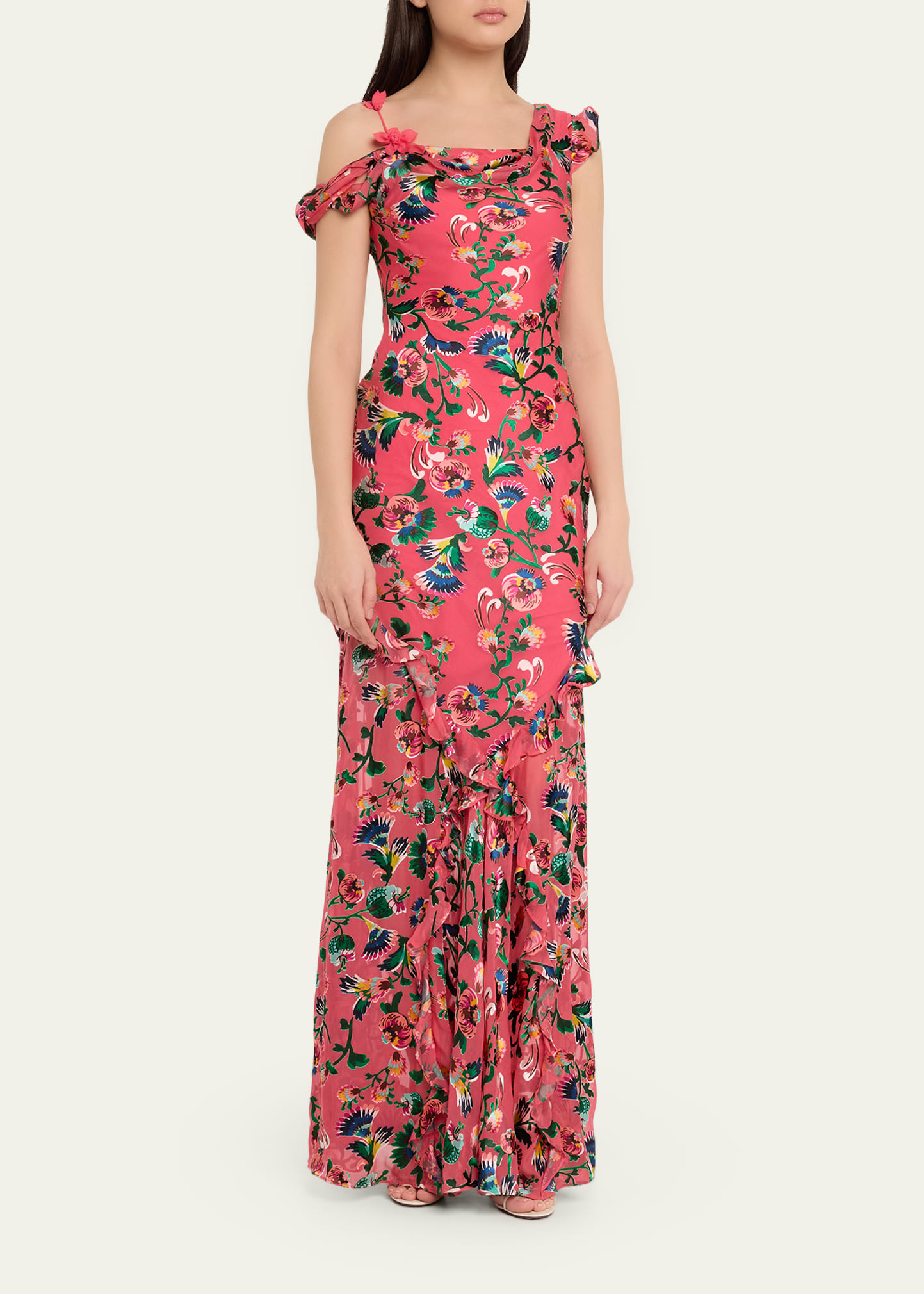 aqua blu australia evelyn backless halter maxi dress Aqua Blu Australia Evelyn Backless Halter Maxi Dress - Multi