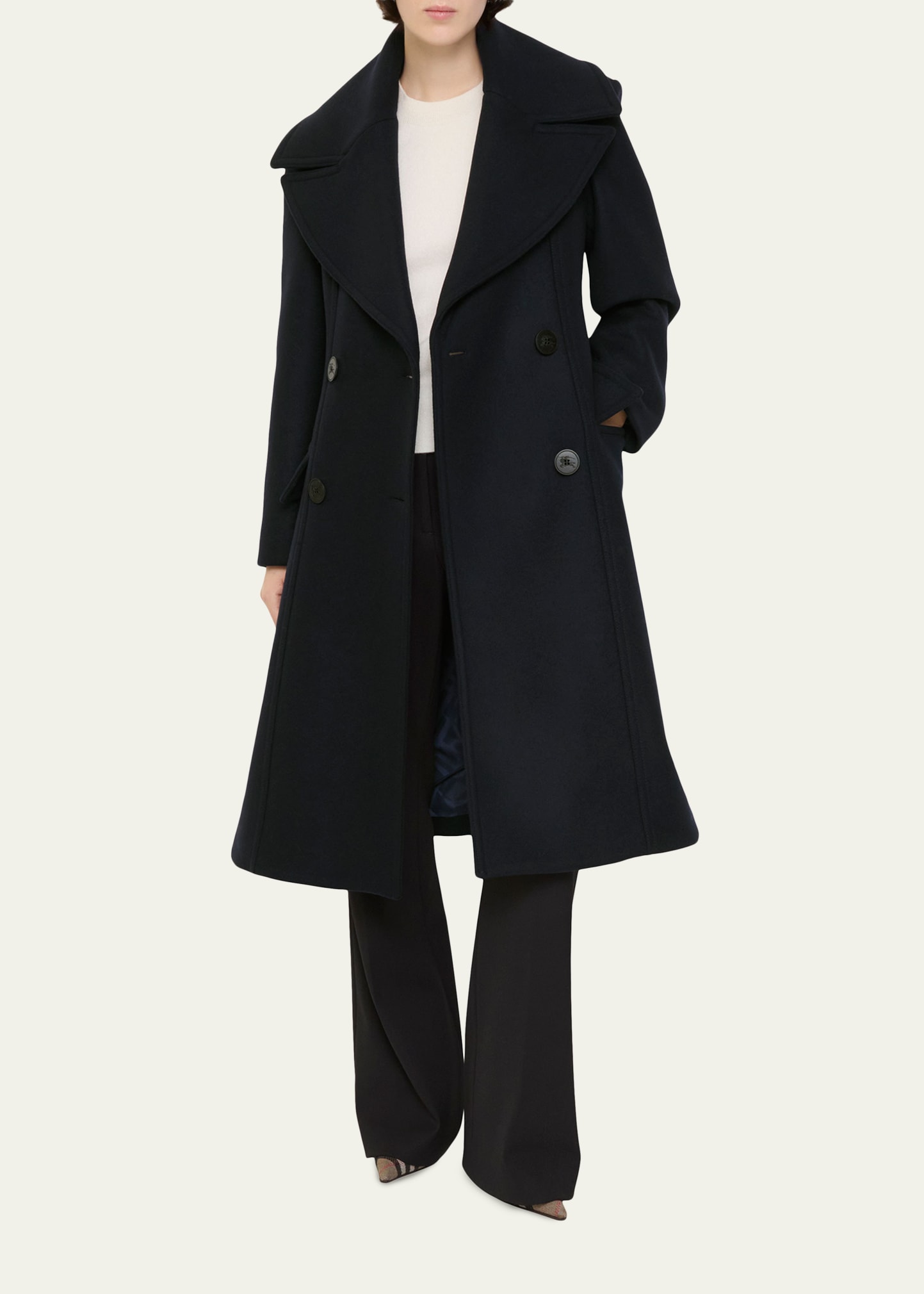 Burberry Silverlake Double-Breasted Wool Coat - Bergdorf Goodman