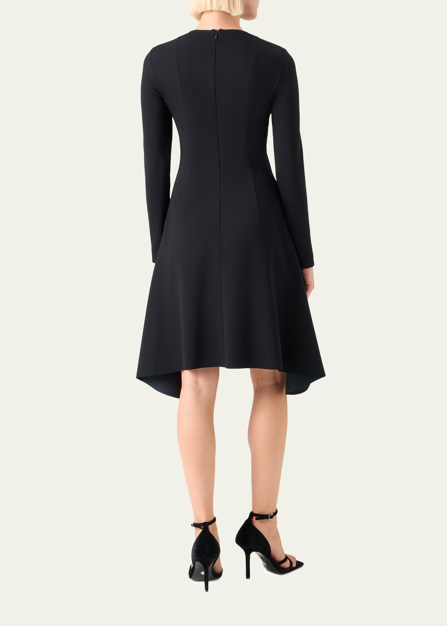 women's belted mockneck long-sleeve stretch jersey dress Women's Belted Shirt Midi Dress  Long Sleeve Turtleneck Solid Color  Minimalist Maxi : Target