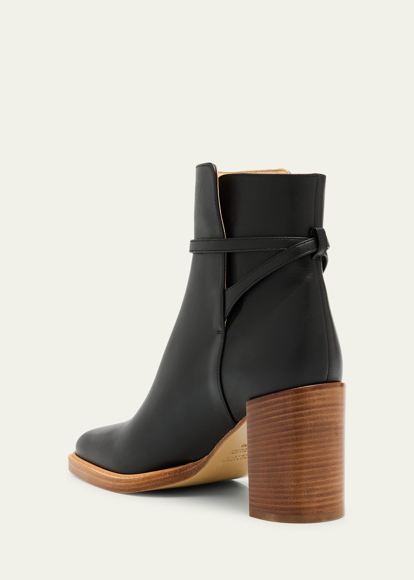 Gabriela Hearst Nina Leather Clasp Ankle Boots - Bergdorf Goodman