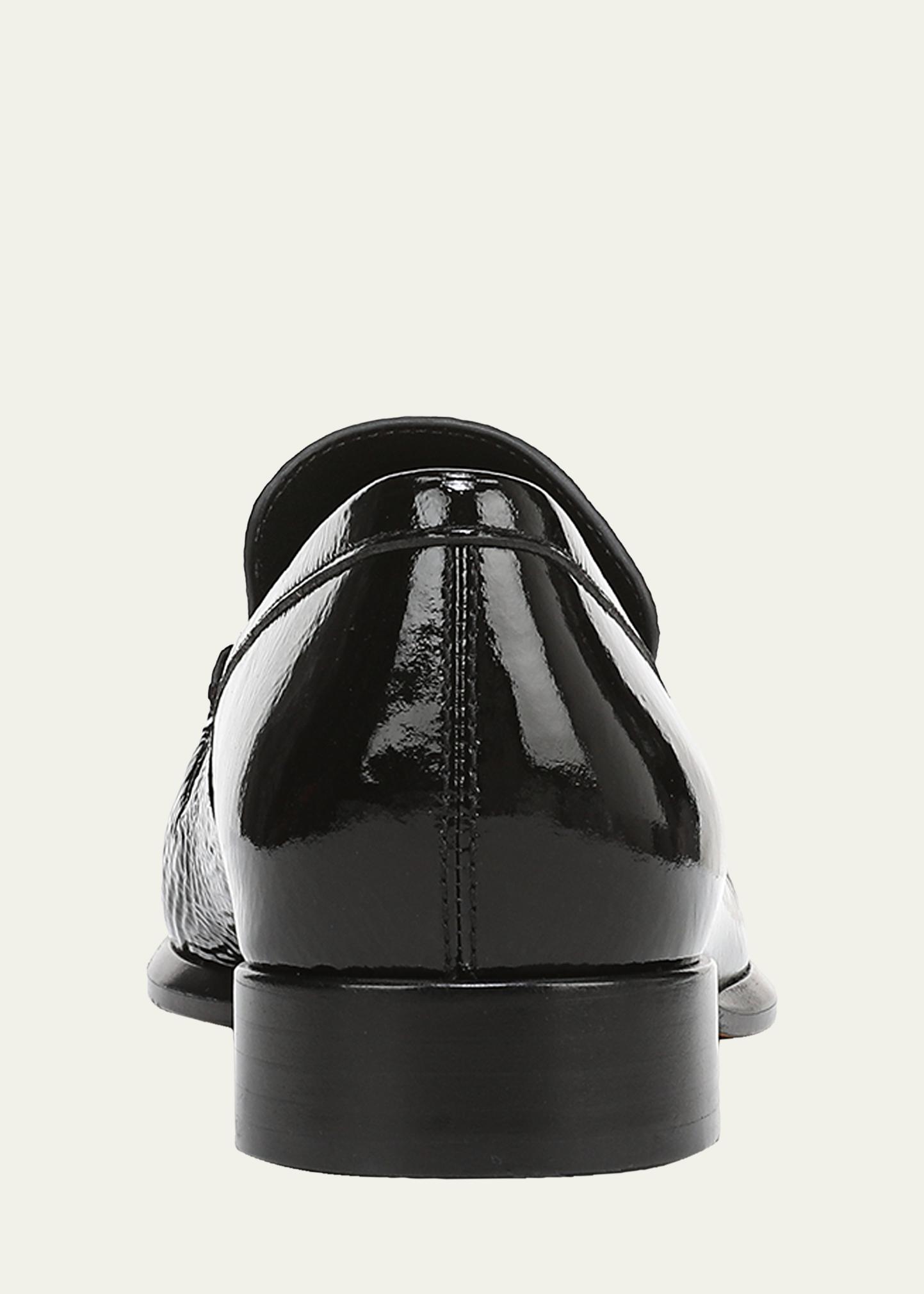 Vince Nora Patent Leather Loafers - Bergdorf Goodman display picture 3
