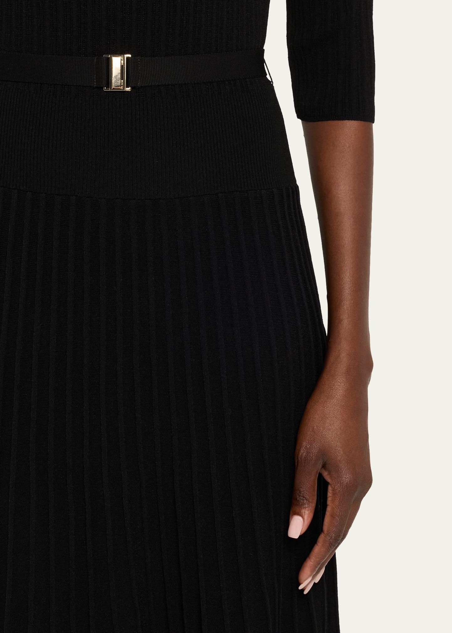 missy empire metallic knit dress Metallic Knit Dress – Retrofete main image 0