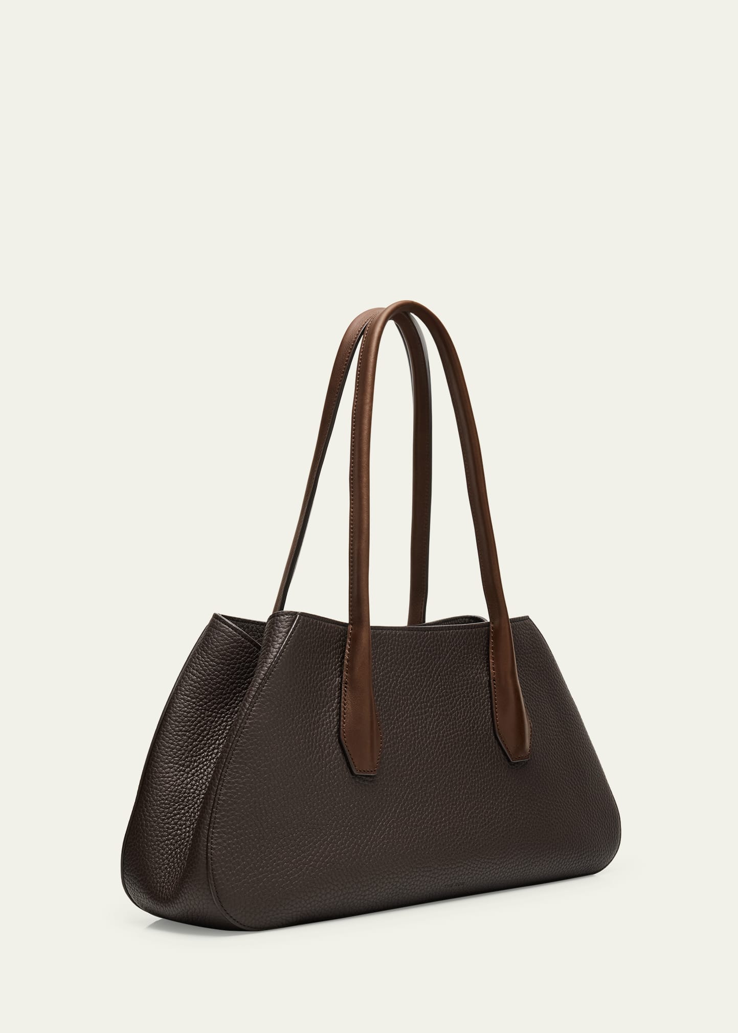 Alger Geometric Shoulder Bag in Leather