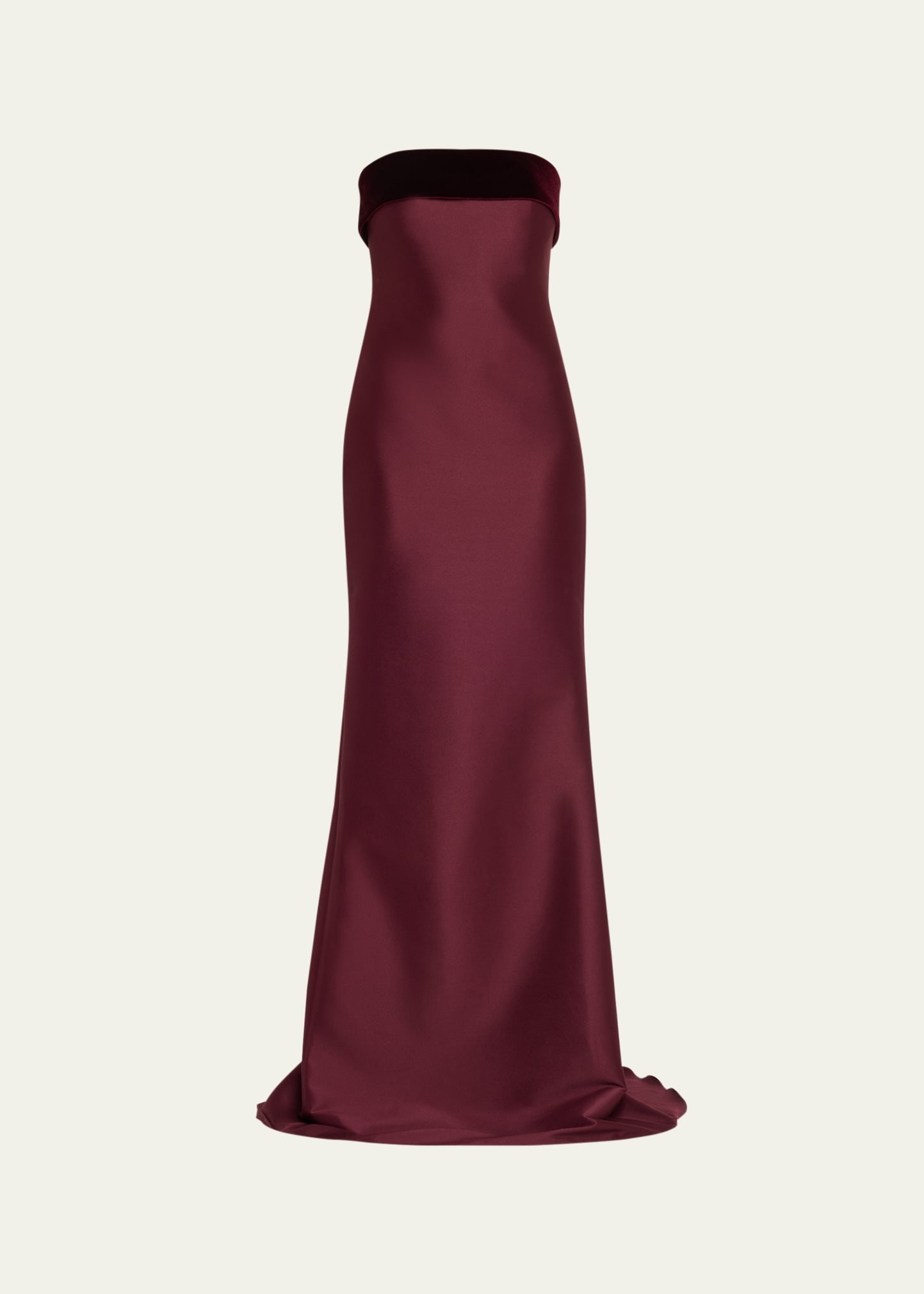 badgley mischka drop waist velvet dress Badgley Mischka Velvet Mock Neck Belted Sheath Gown Dress