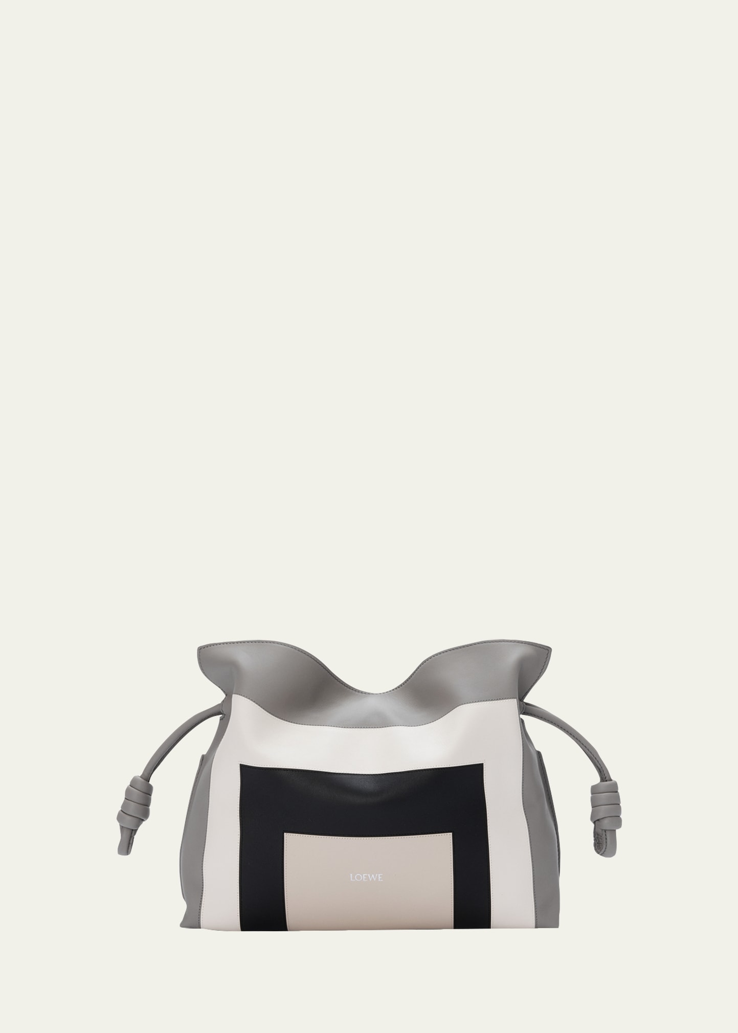 Loewe x Albers Flamenco Medium Clutch Bag in Nappa Leather