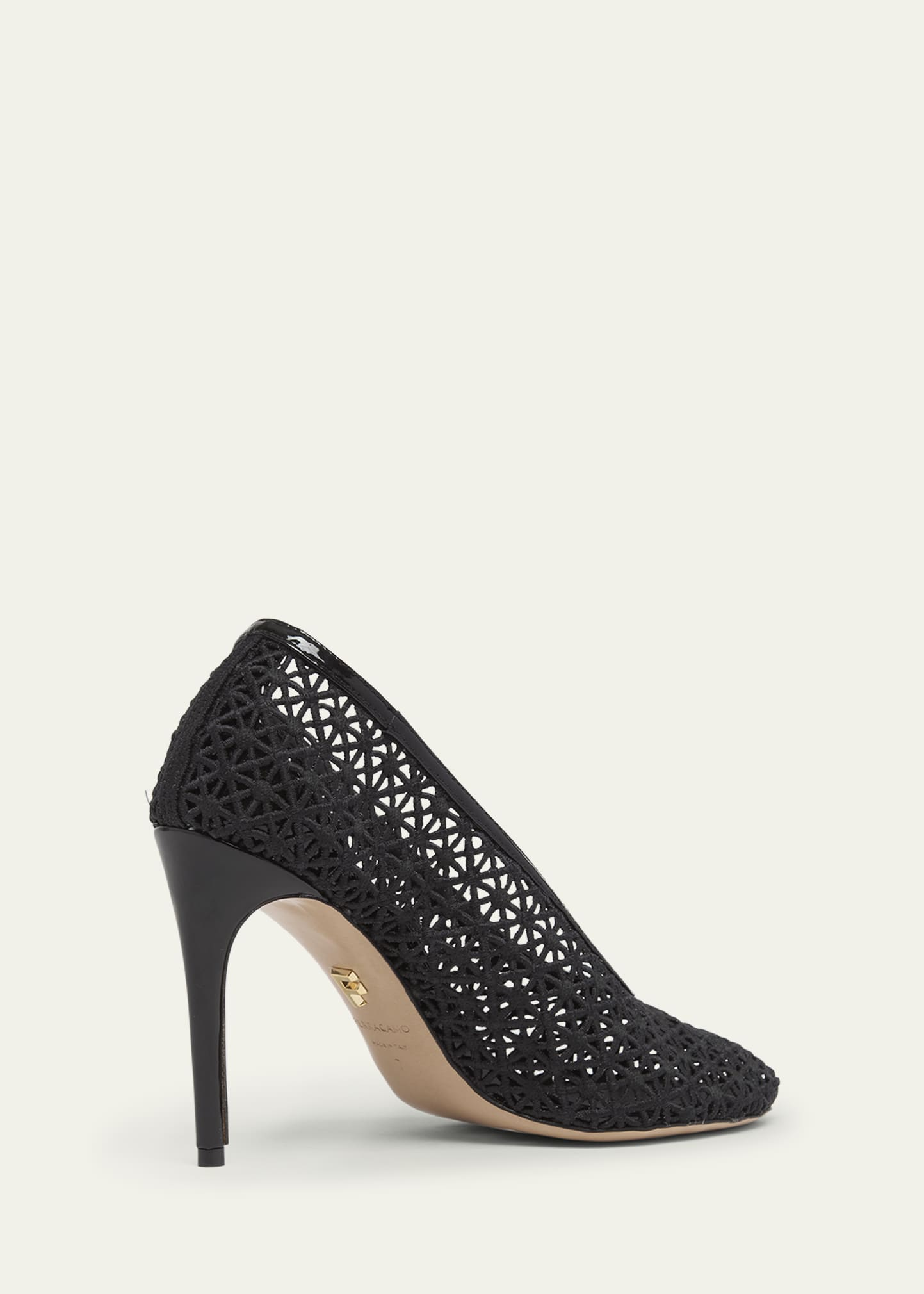 Ferragamo 95mm Sol Macrame Pumps - Bergdorf Goodman