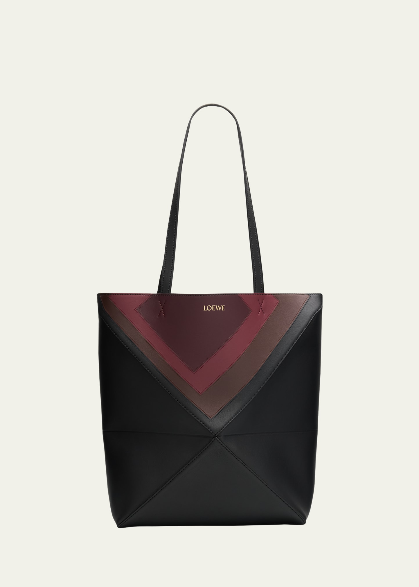 Loewe x Albers Puzzle Fold Tote Bag in Nappa Leather - Bergdorf