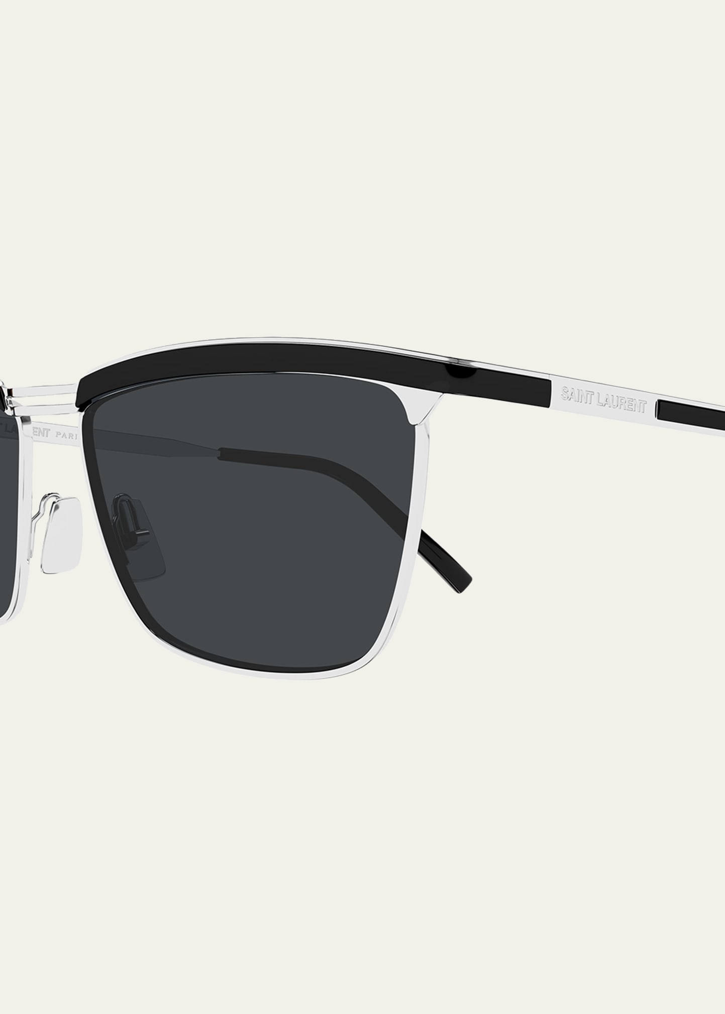 Saint Laurent Men's SL 795 JOE-003 Metal Aviator Sunglasses