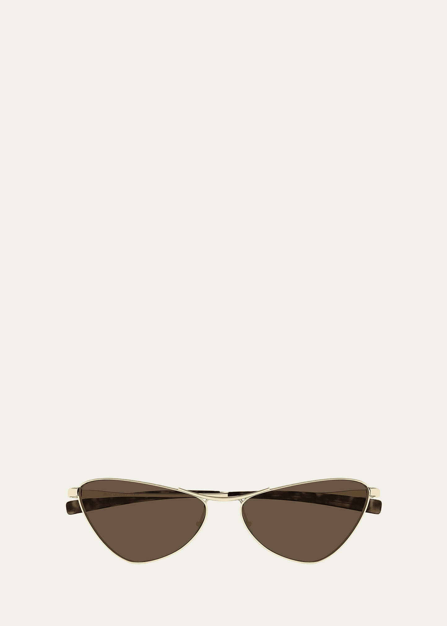 Saint Laurent 56mm Titanium Cat-Eye Sunglasses - Bergdorf Goodman