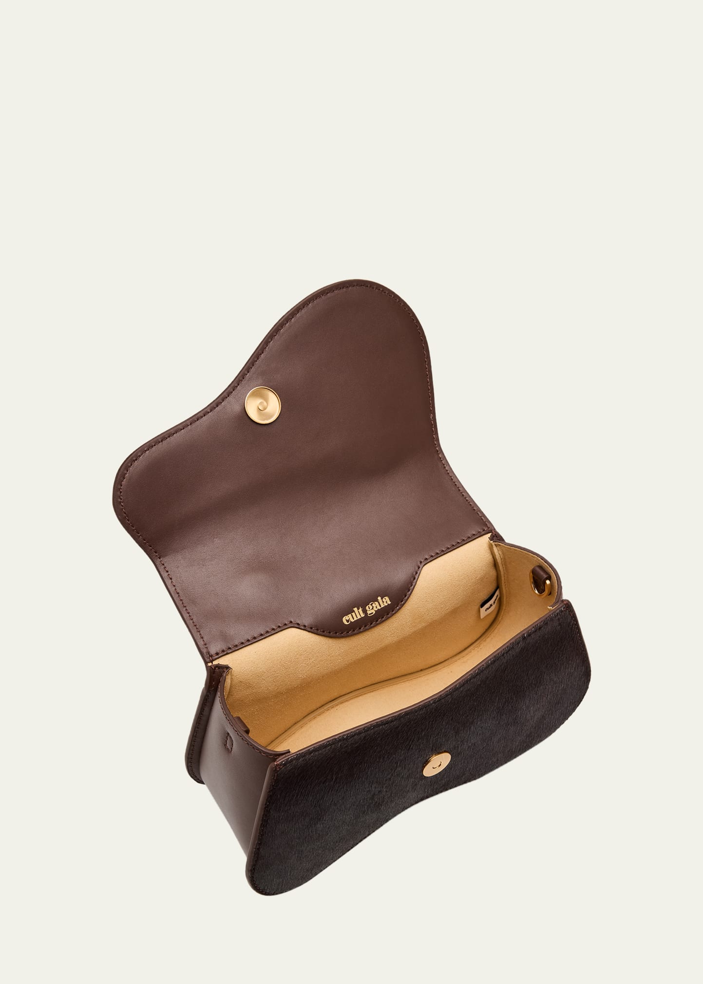 Cult Gaia Kazia Sculptural Calf Hair Top-Handle Bag - Bergdorf Goodman