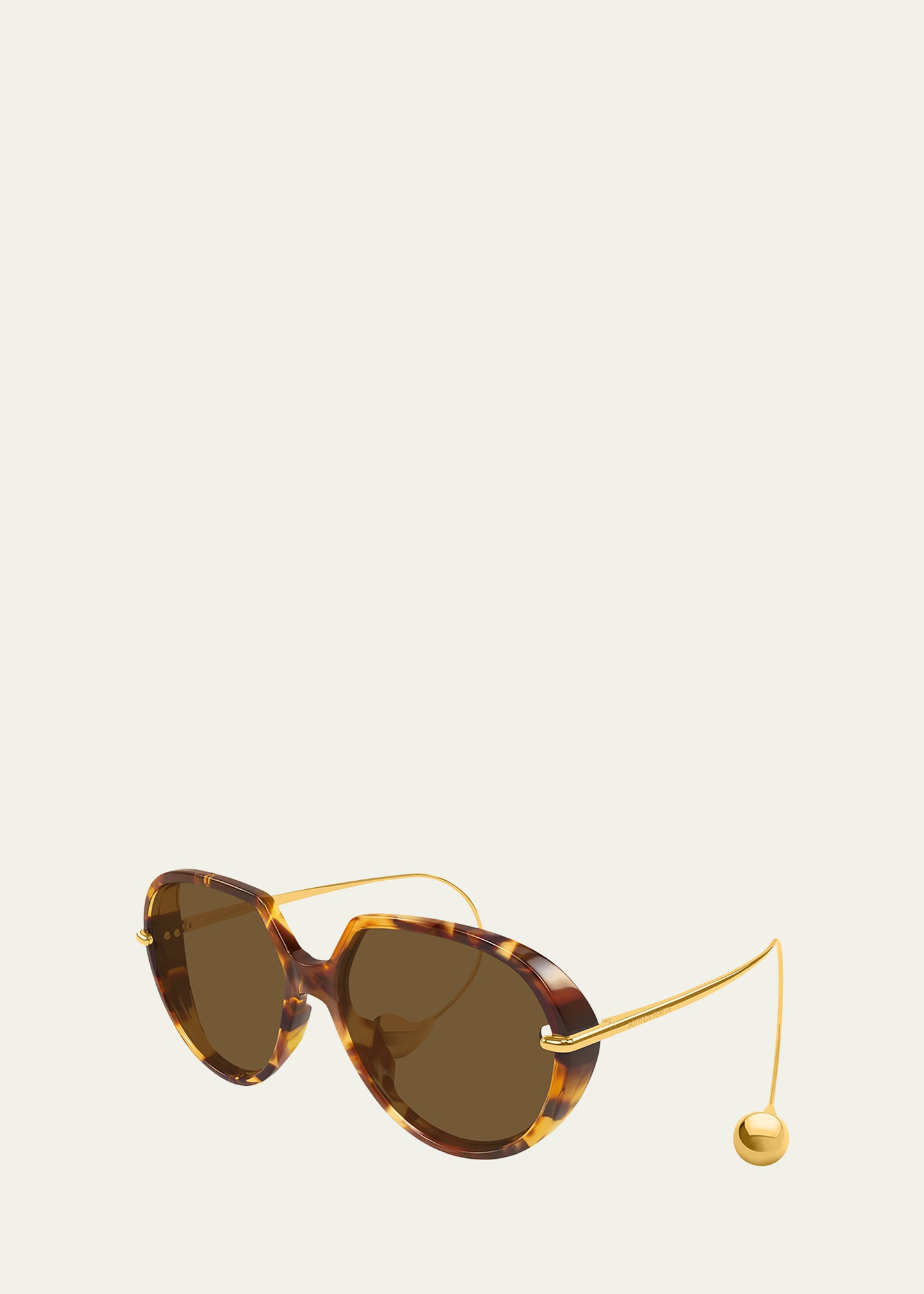 Bottega Veneta Drop Acetate Squared Sunglasses - Bergdorf Goodman