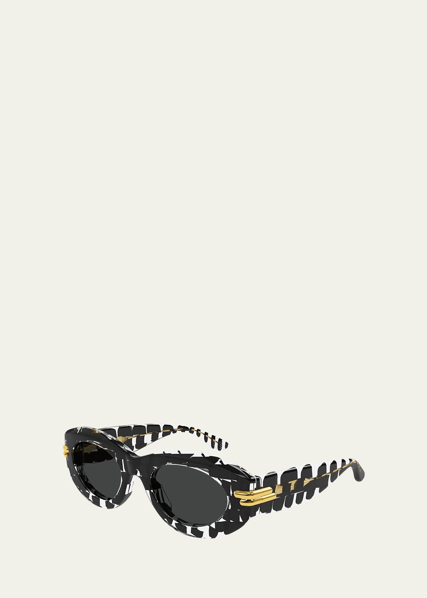 Bottega Veneta 56mm Acetate Oval Sunglasses - Bergdorf Goodman