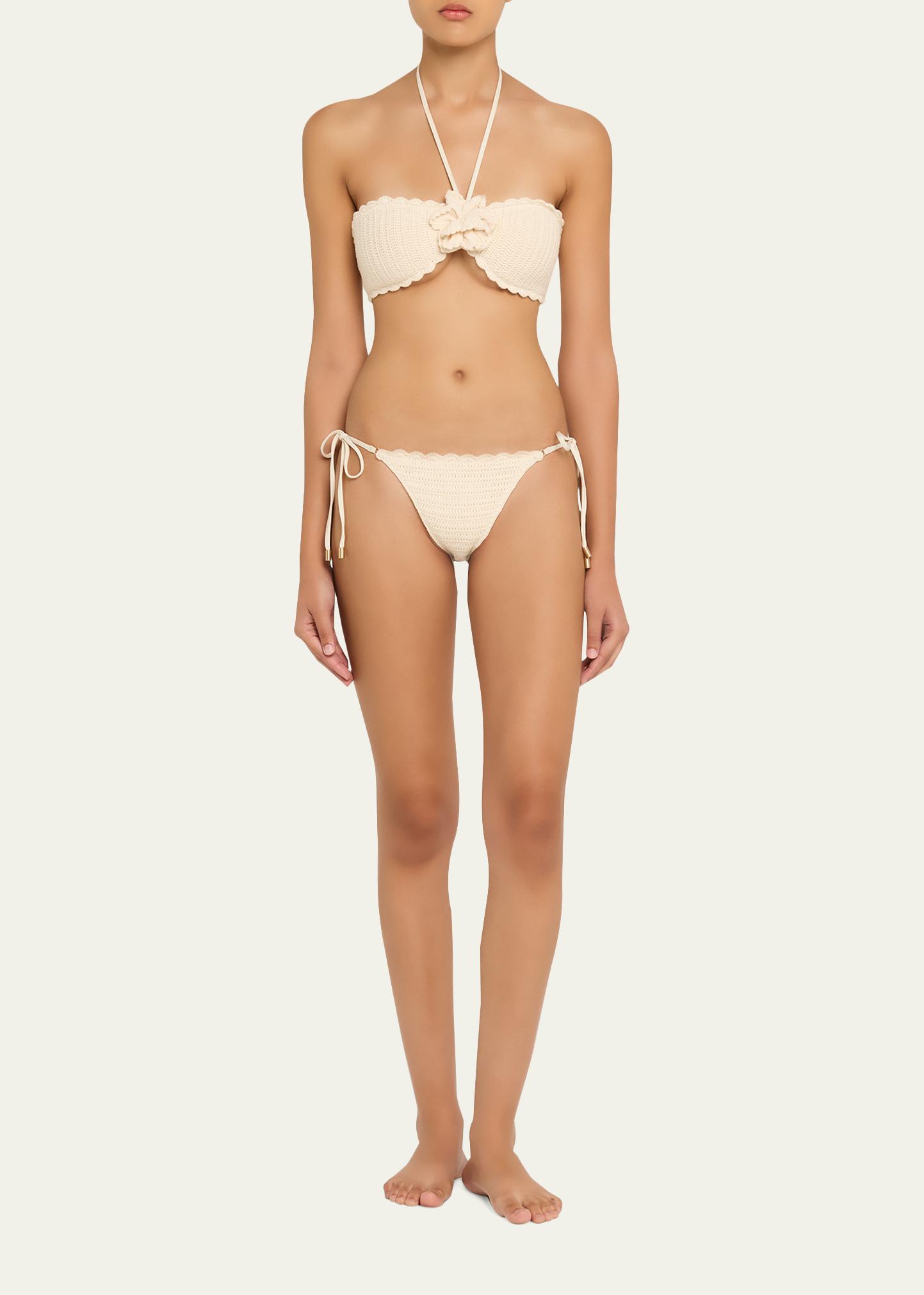 Summer 夏の天地創造SUMMER BABY COME BACK! Zimmermann Awaken Crochet Flower Two-Piece Swimsuit - Bergdorf Goodman