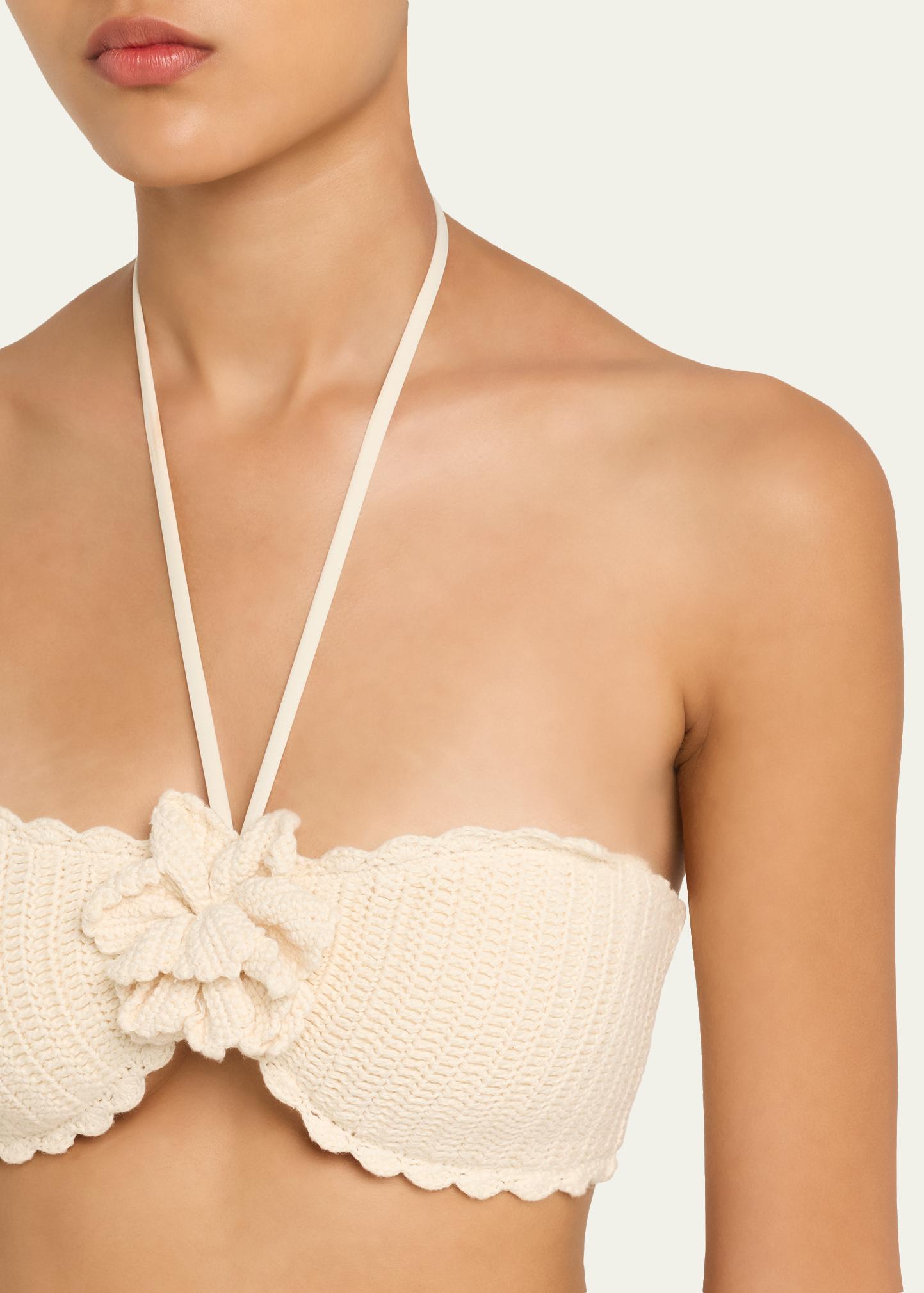 Zimmermann Awaken Crochet Flower Two-Piece Swimsuit - Bergdorf Goodman