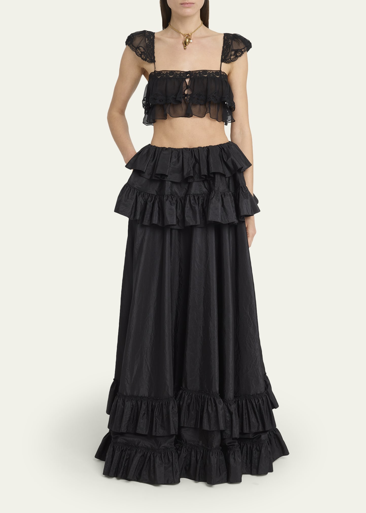 Zimmermann Tulle Maxi Skirt - Bergdorf Goodman