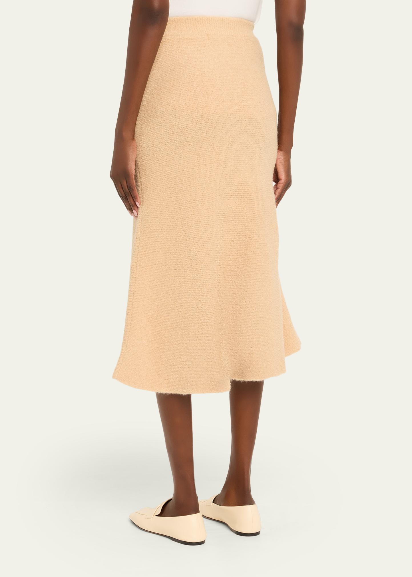 Anna Quan Campbell Bouclé Knit Midi Skirt - Bergdorf Goodman