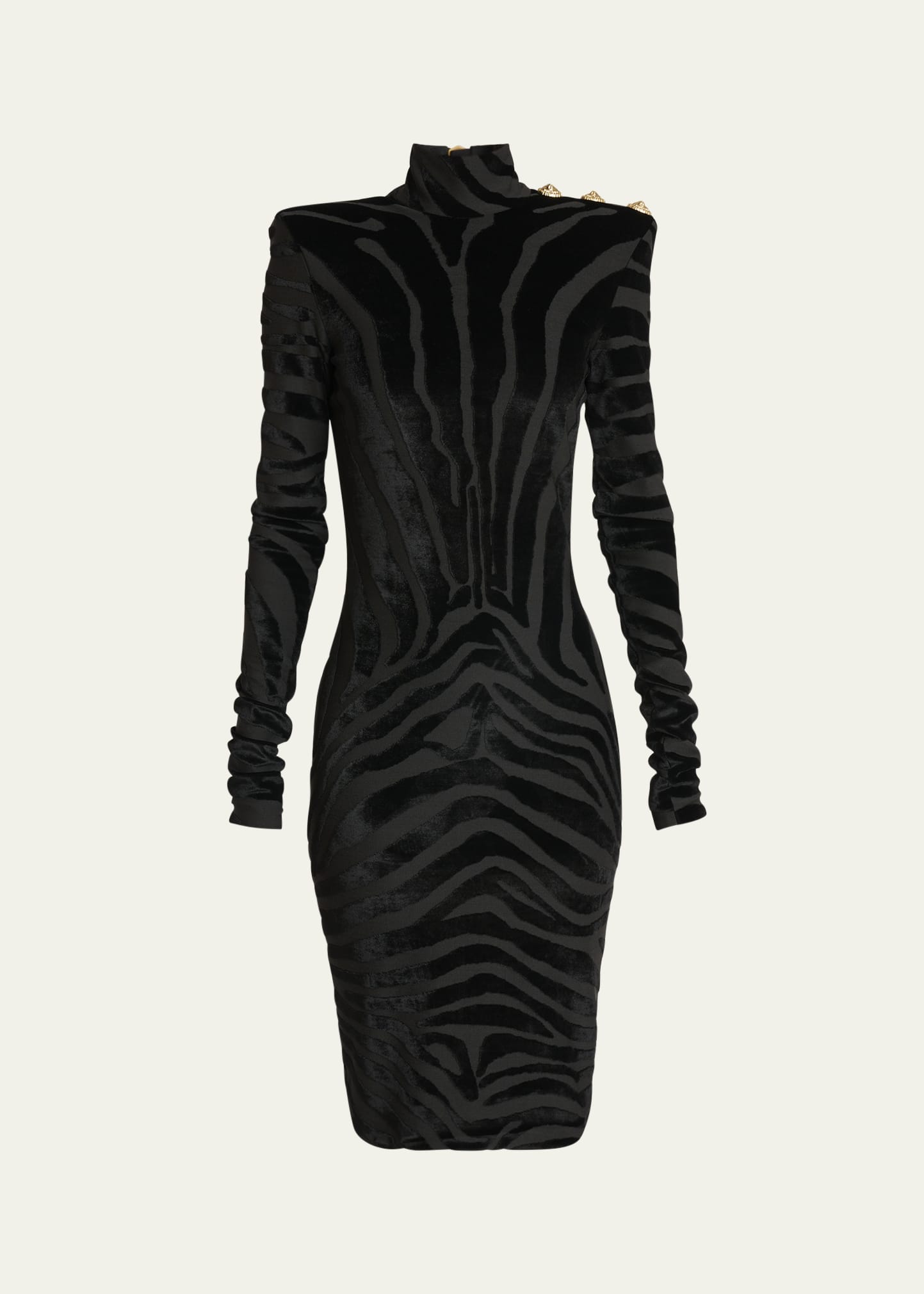knee length dresses for ladies Balmain – Balmain Maxi Dress Shoulder Pads in Barcelona or Shop Online  Mujer 732-001395 01
