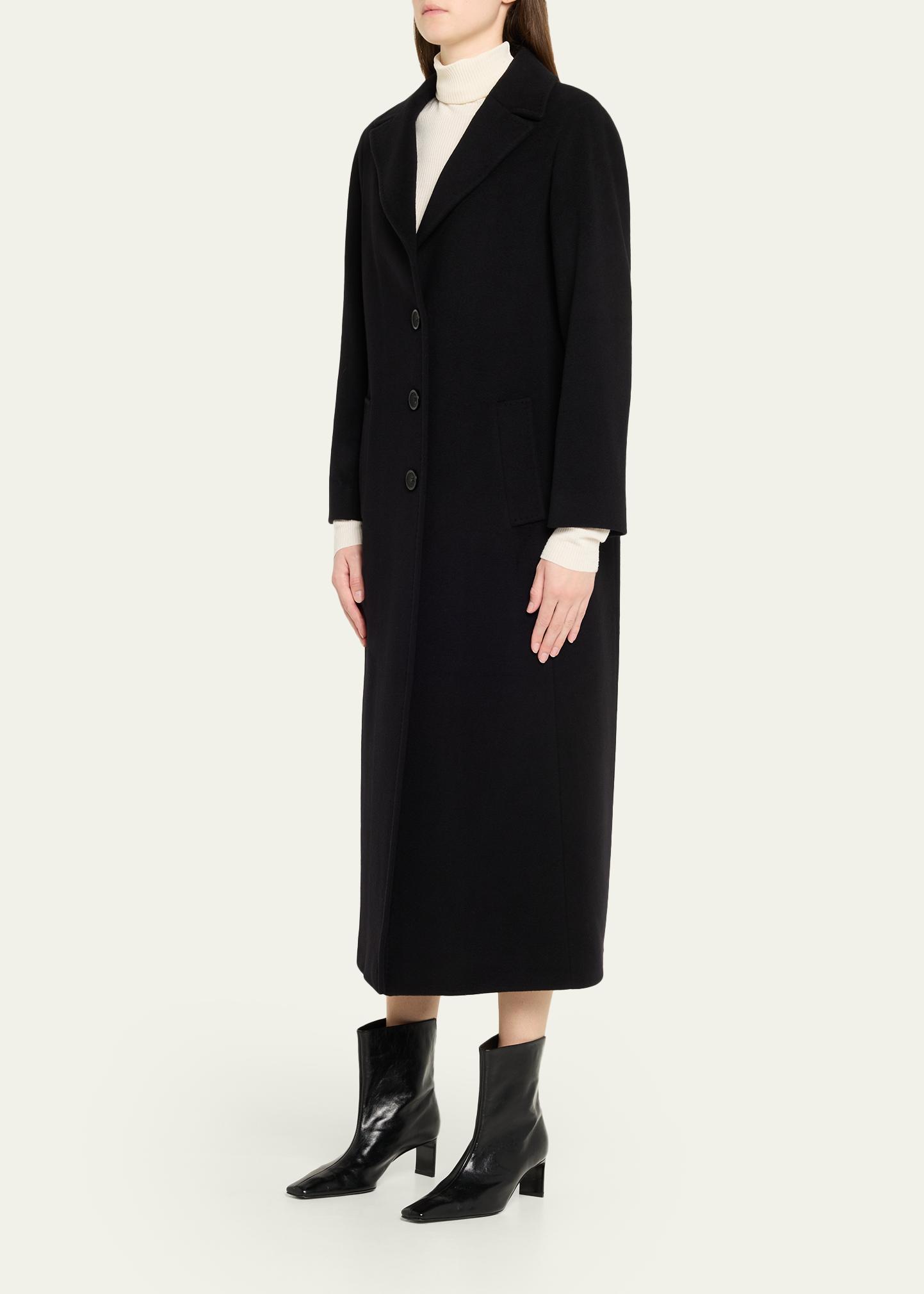 Cinzia Rocca Long 3-Button Notch Collar Coat - Bergdorf Goodman