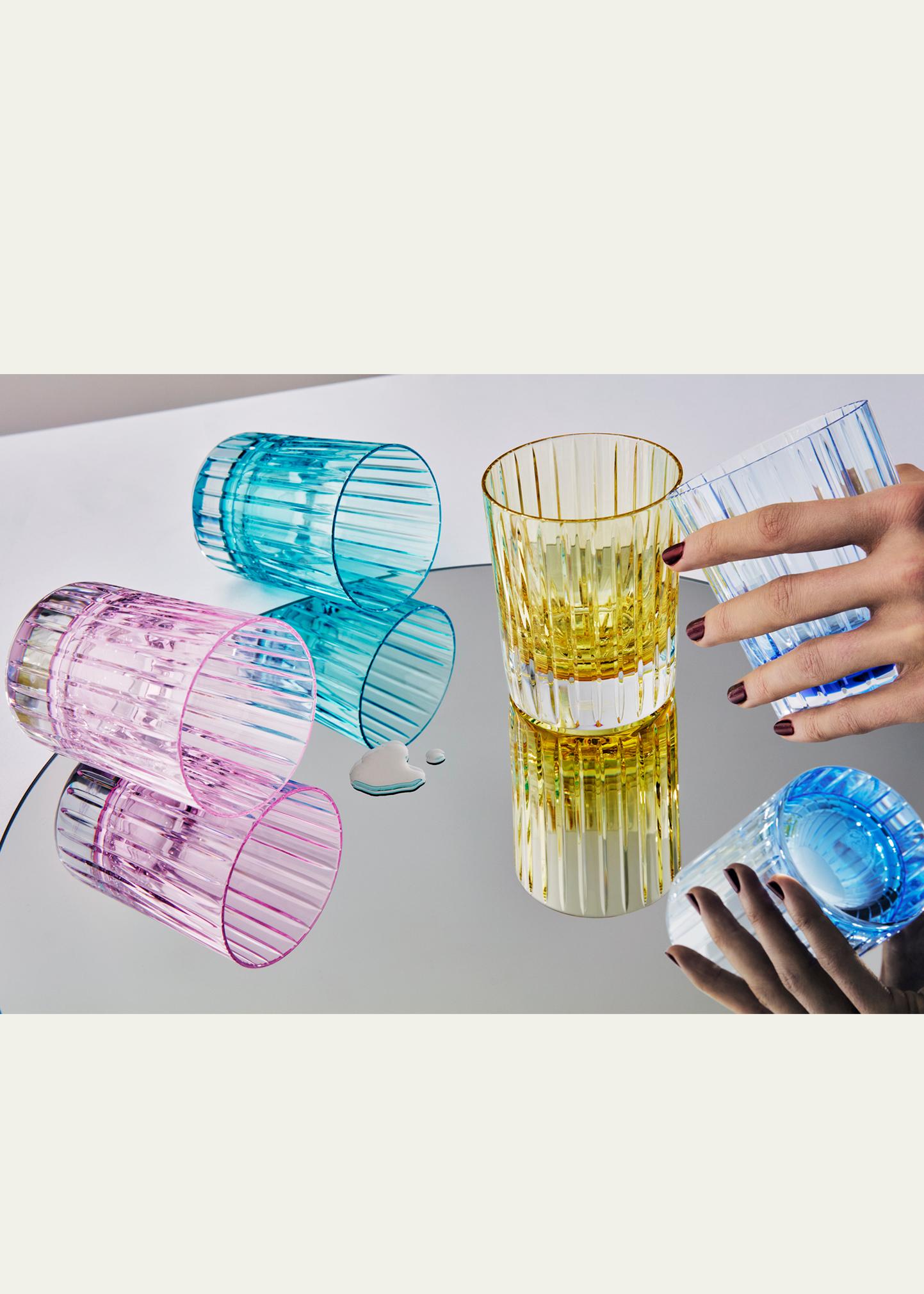 Baccarat グラスセット　値下げOK Baccarat Harmonie Colors of Joy 12 oz. Crystal Tumblers, Set of 2