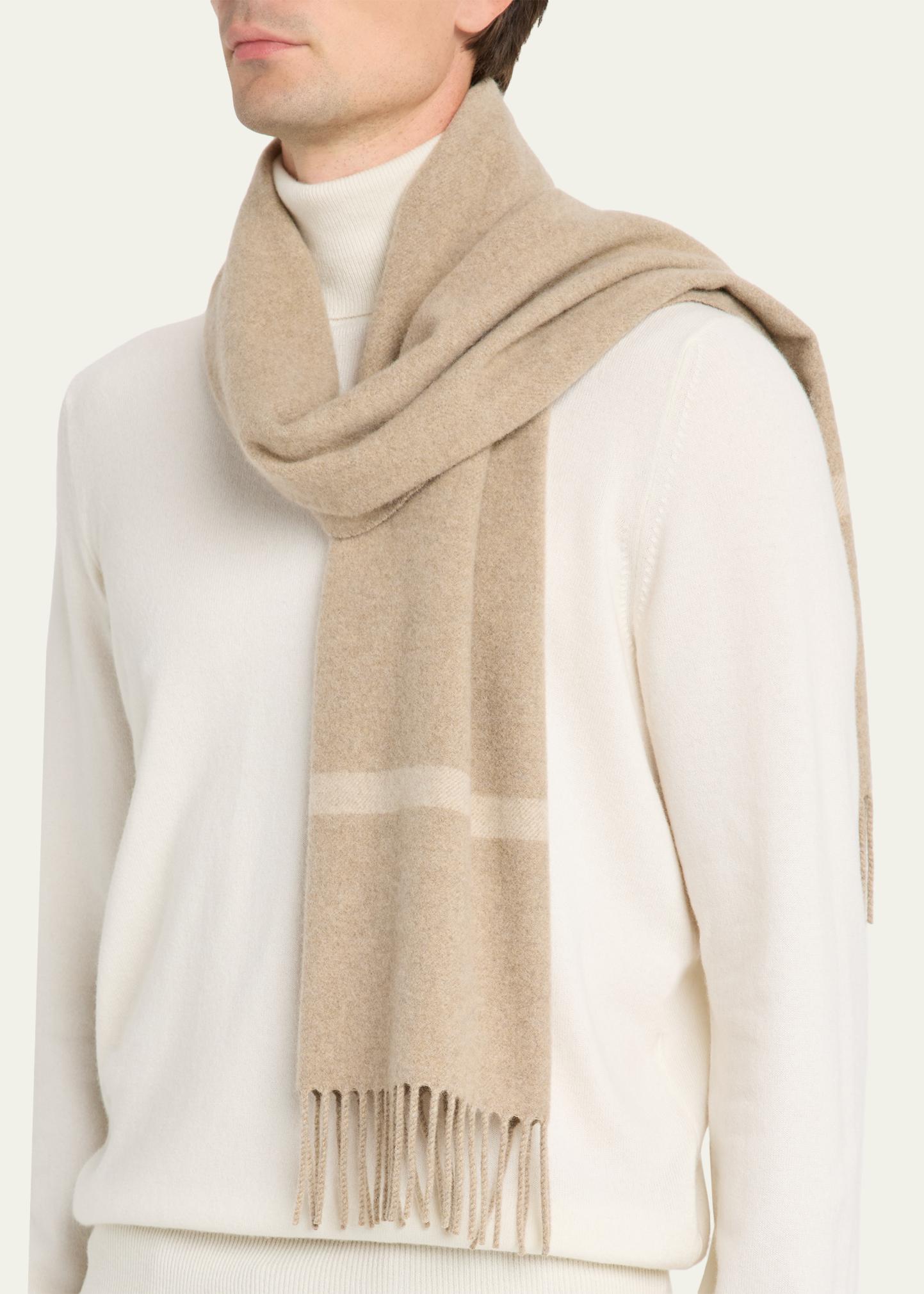 Loro Piana Men's Twelve Baby Cashmere Scarf - Bergdorf Goodman