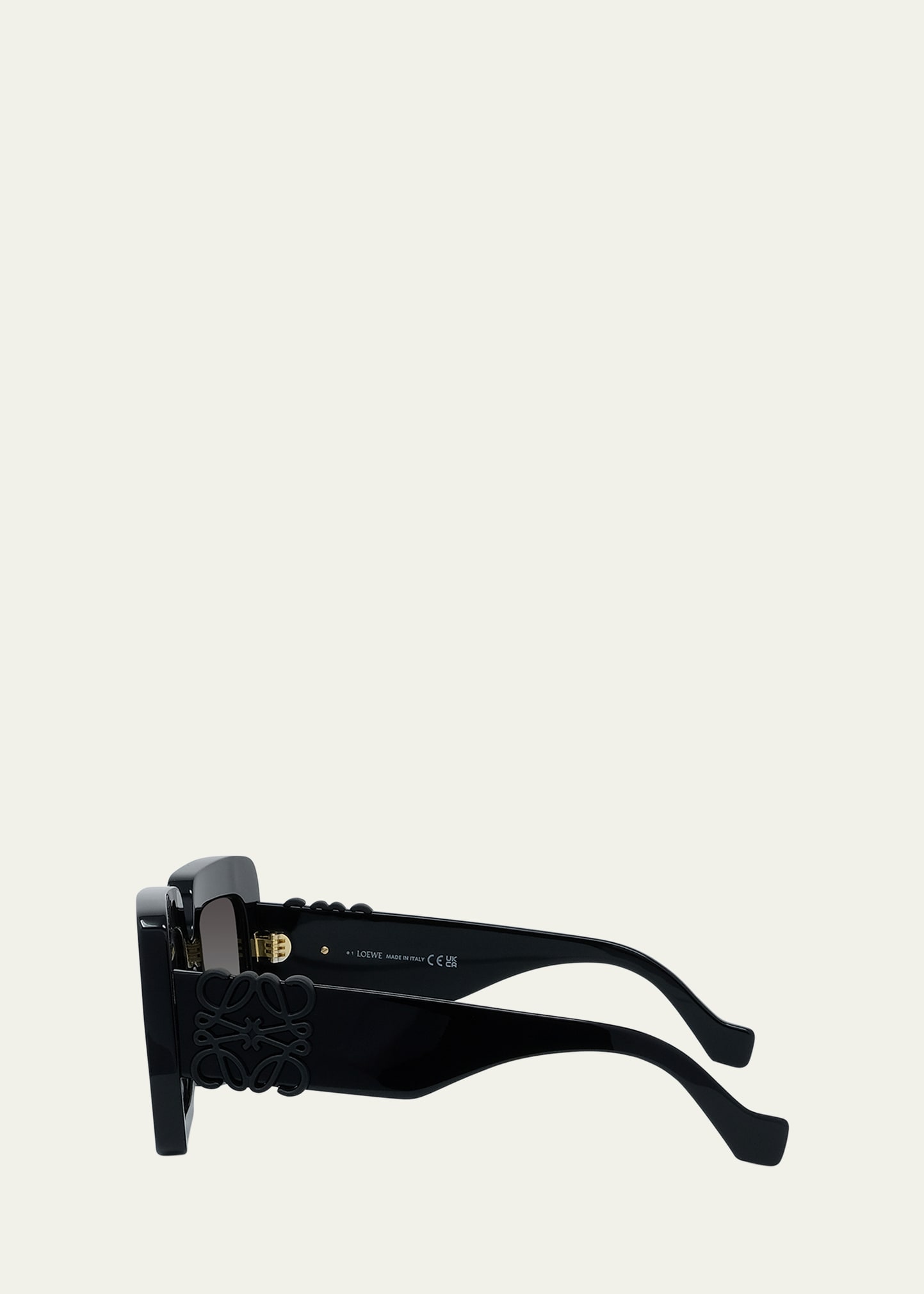 Loewe Anagram 51mm Oversized Square Sunglasses - Bergdorf Goodman