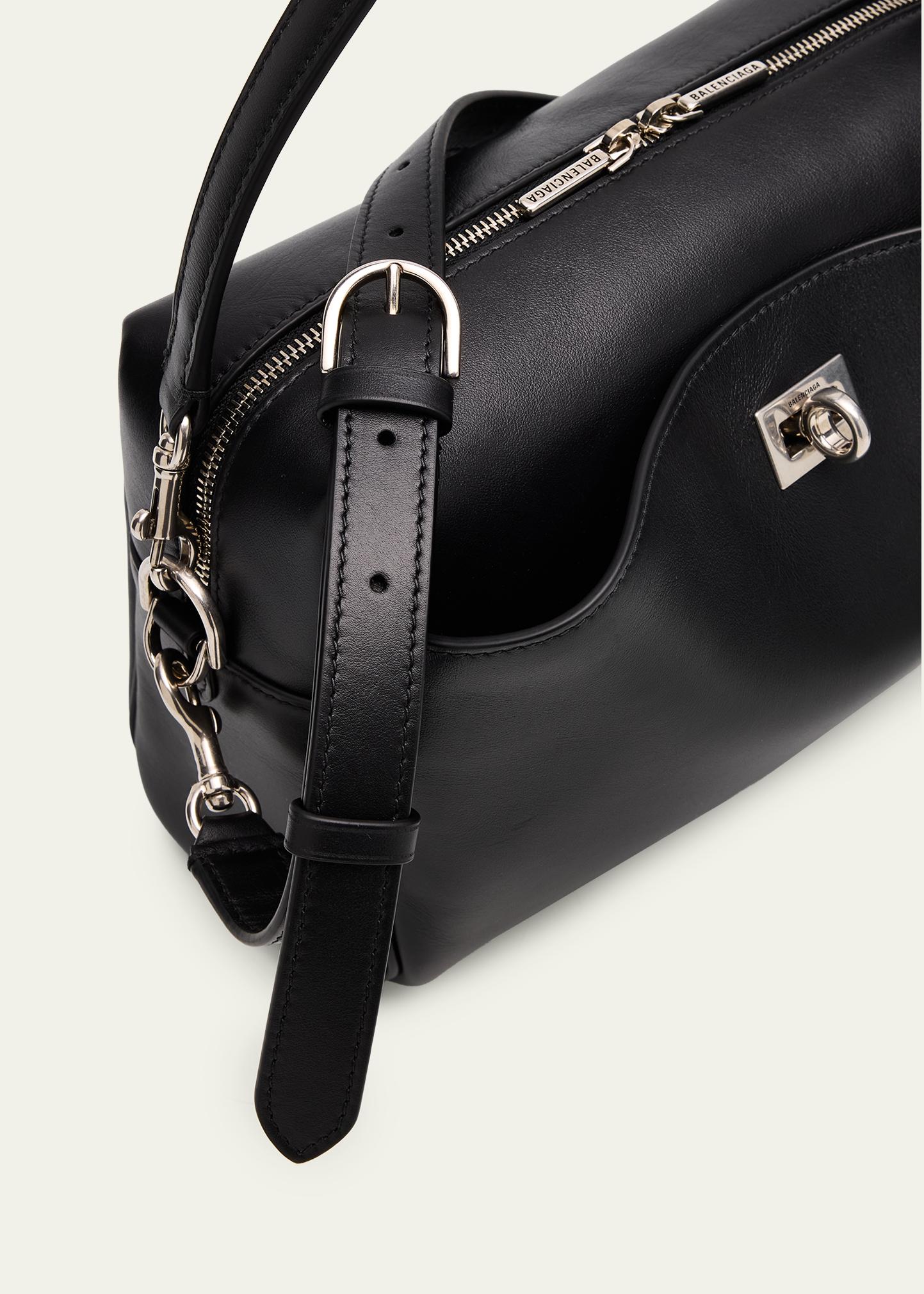 Balenciaga Men's Rodeo Leather Camera Bag - Bergdorf Goodman