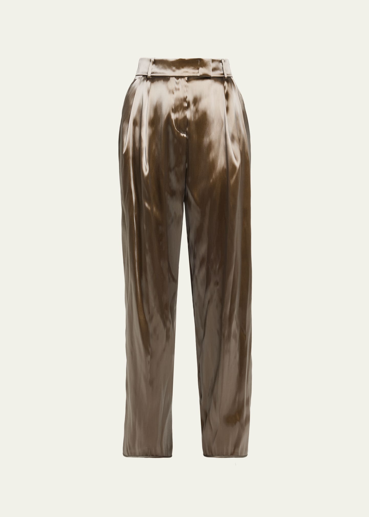 Giorgio Armani Liquid Silk Trousers - Bergdorf Goodman