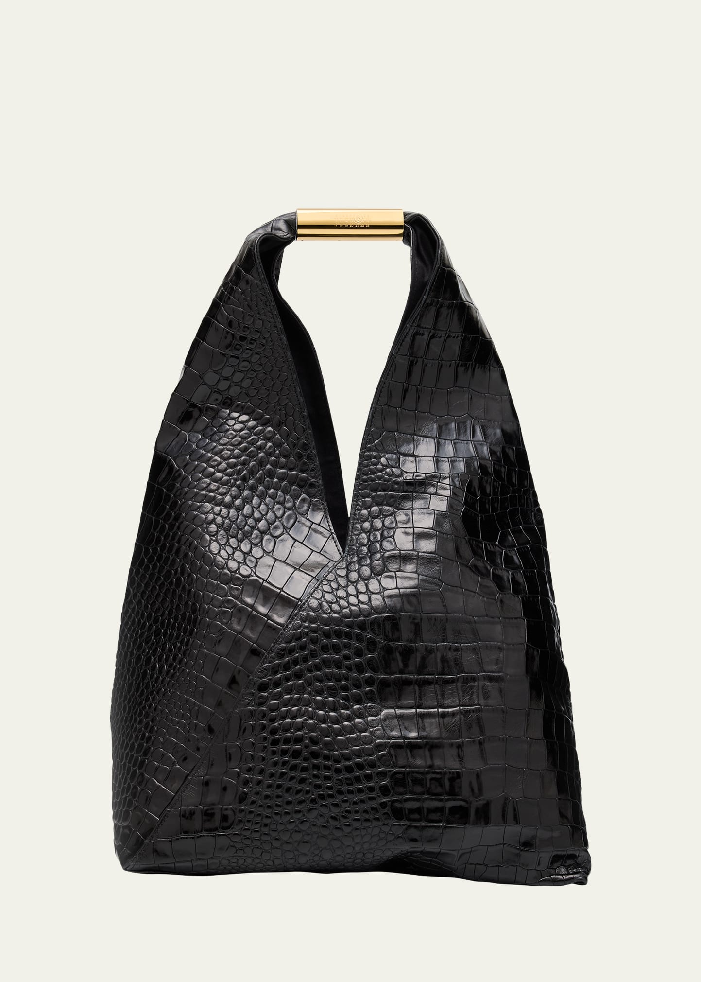 Maison Margiela Japanese Croc-Embossed Leather Tote Bag - Bergdorf