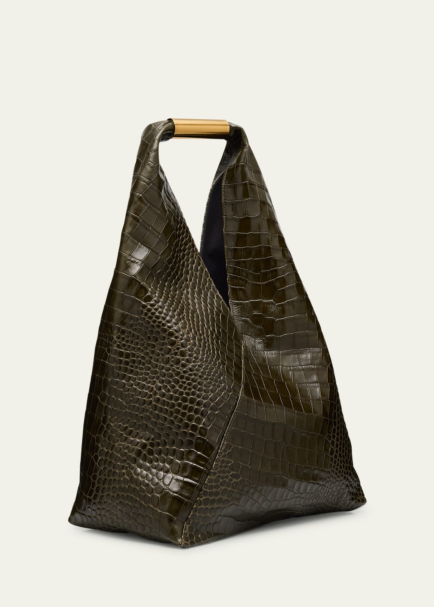 Maison Margiela Japanese Croc-Embossed Leather Tote Bag - Bergdorf