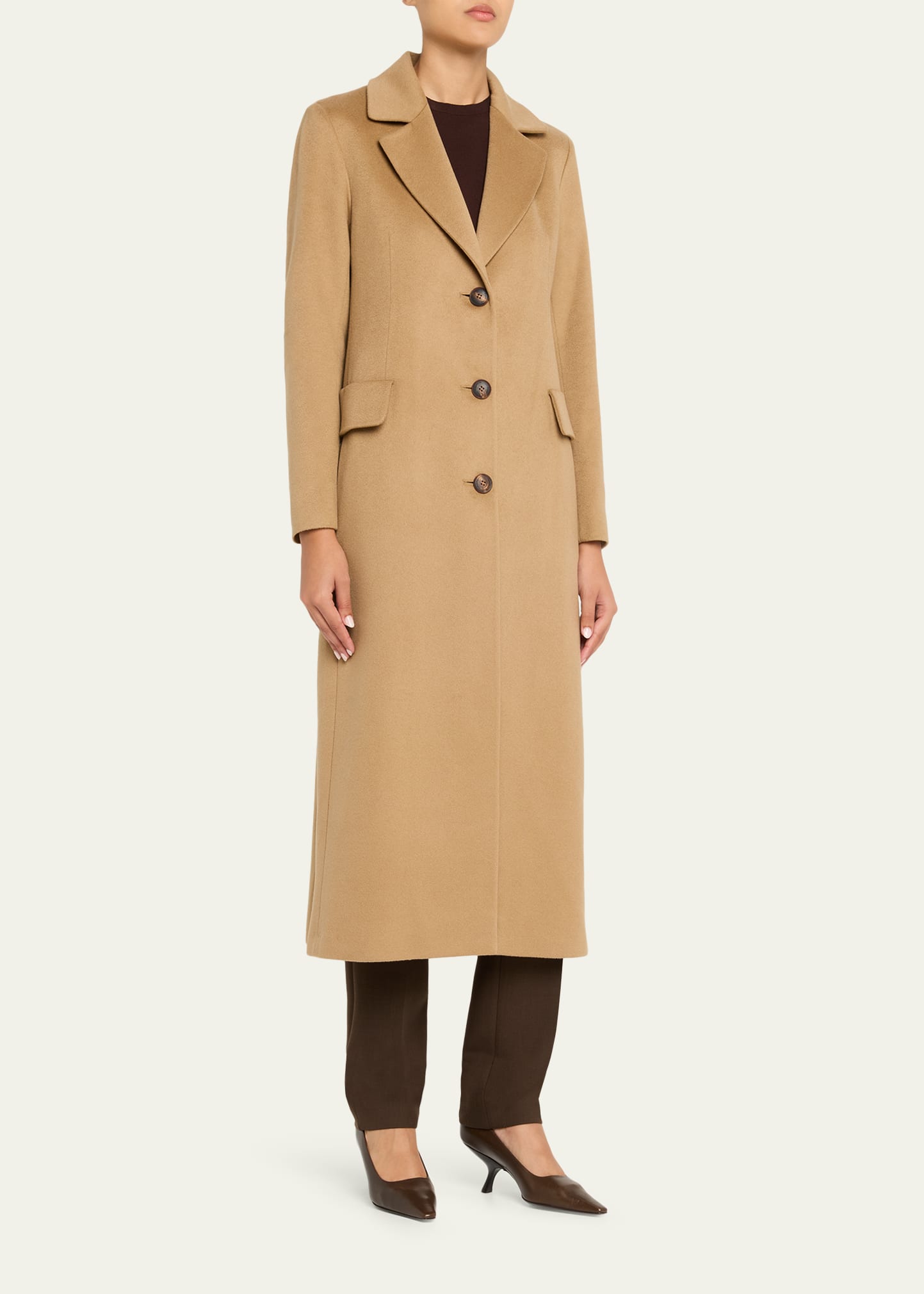 Fleurette Mia Italian Wool Maxi Coat - Bergdorf Goodman