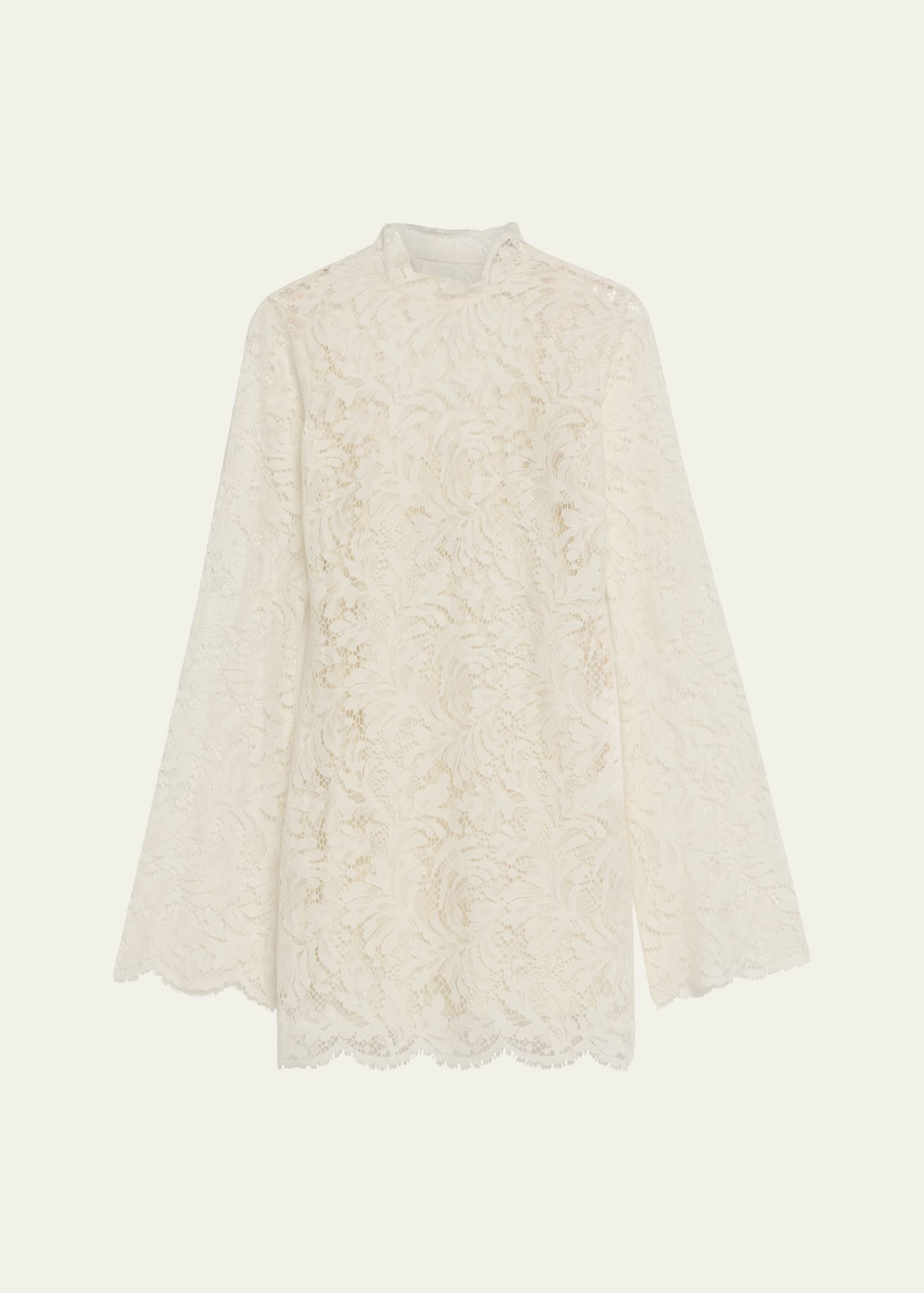 knee length dresses for ladies Charming Vibes Lace Puff Sleeve Mini Dress
