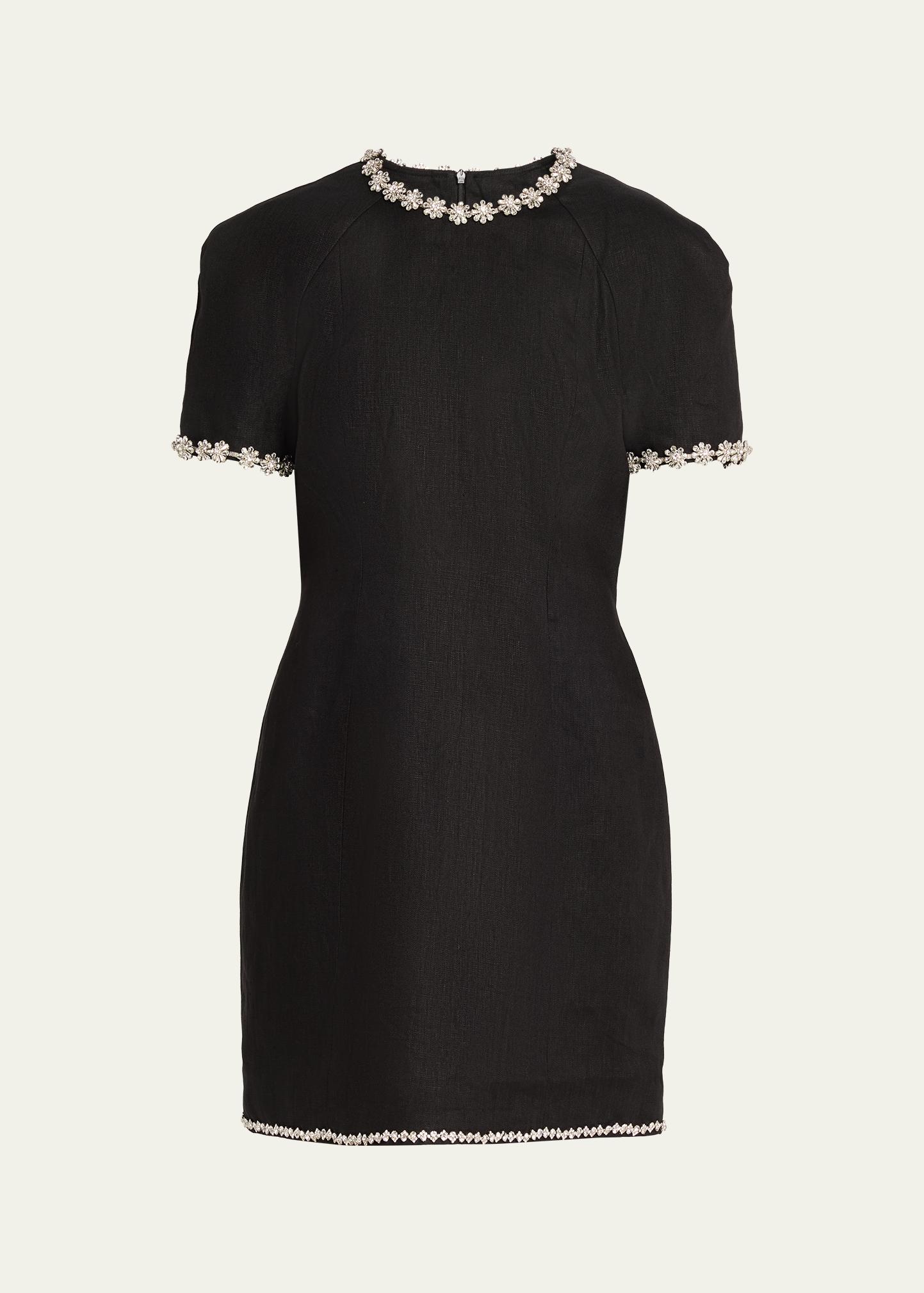 Zimmermann Rebellion Embellished Mini Dress - Bergdorf Goodman