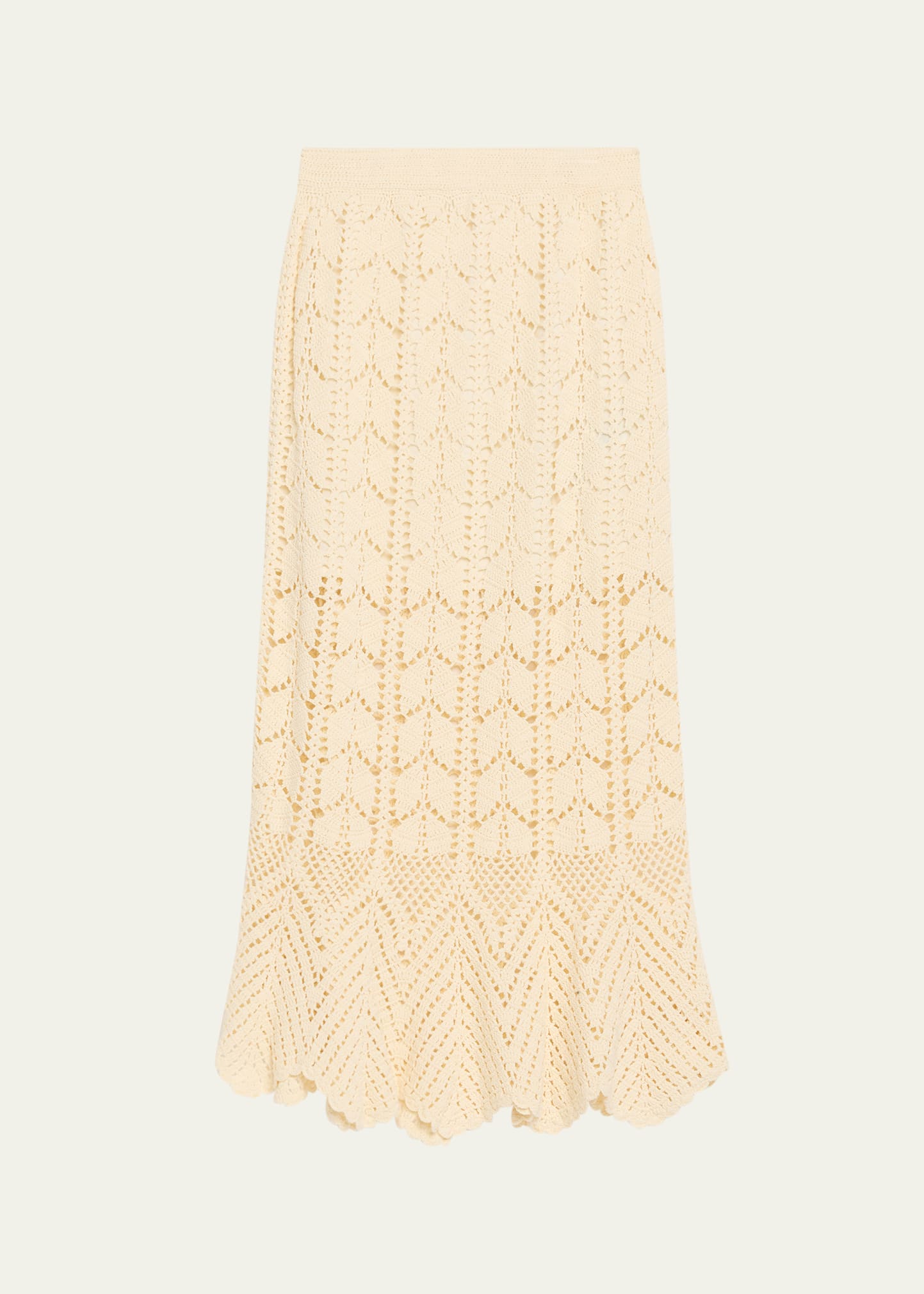 Zimmermann Awaken Lace Crochet Maxi Skirt - Bergdorf Goodman